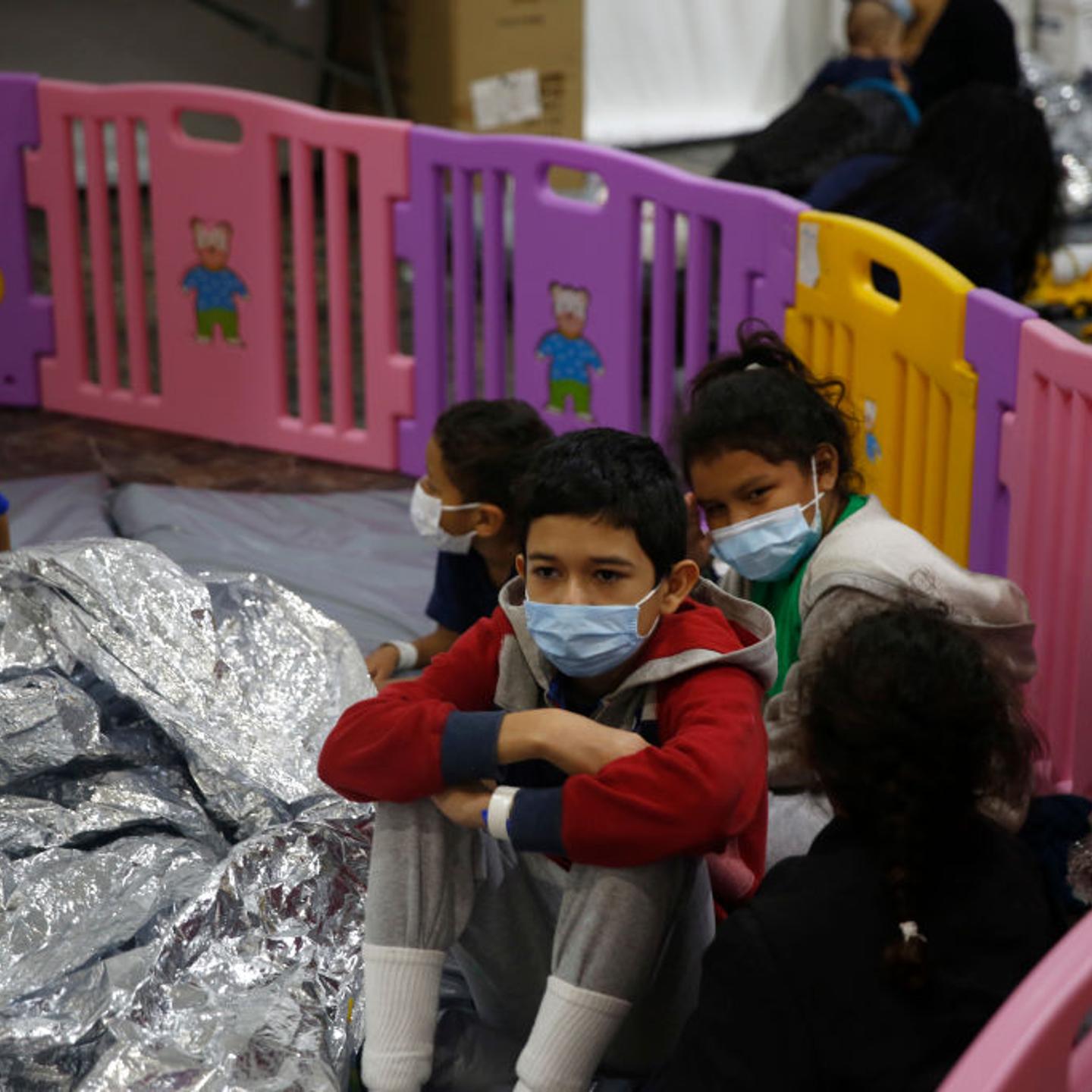 Migrants Housed In Donna, TX As Border Facilities Struggle To Handle Surge