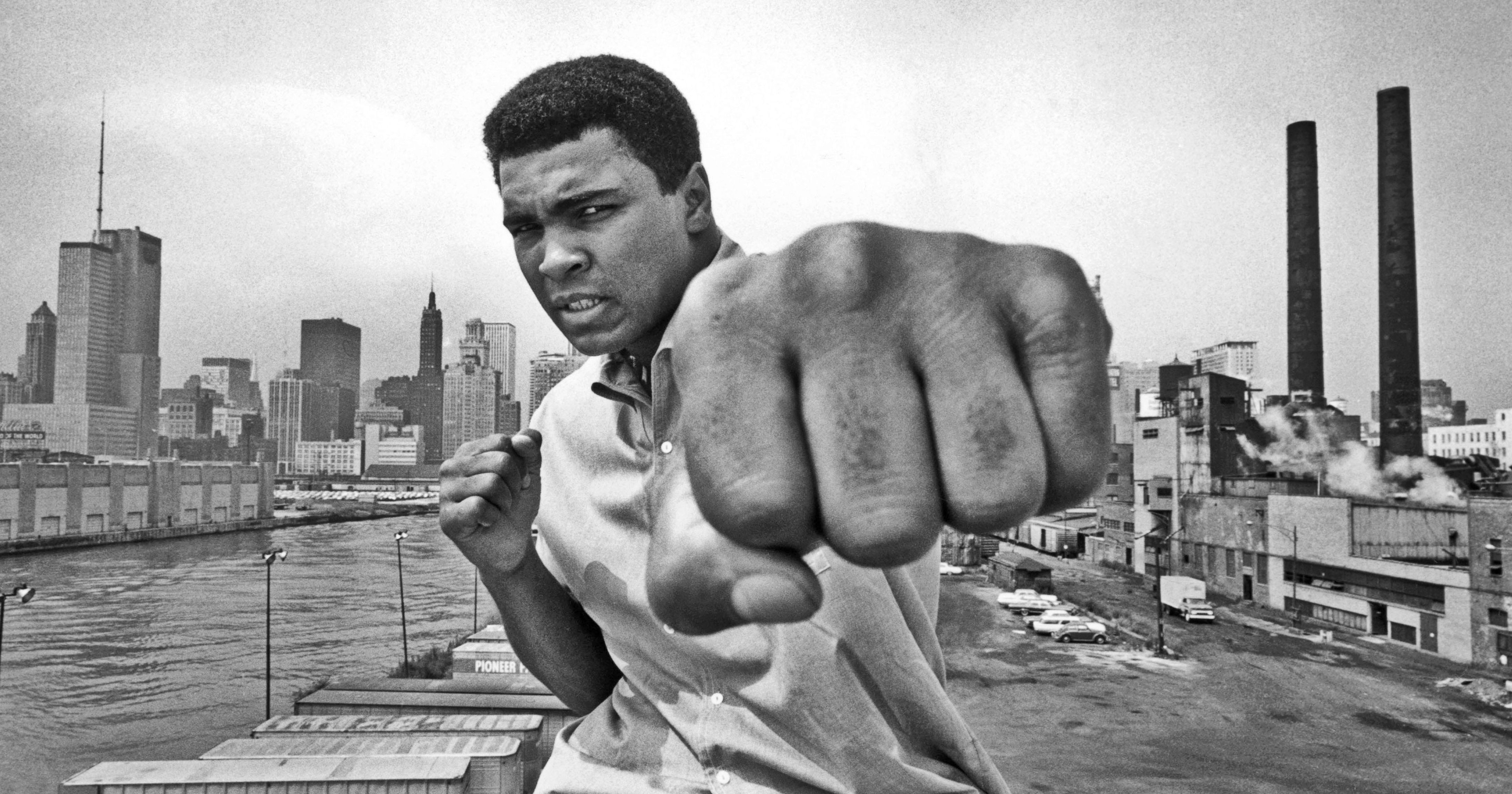 Muhammad Ali in Chicago in 1966.