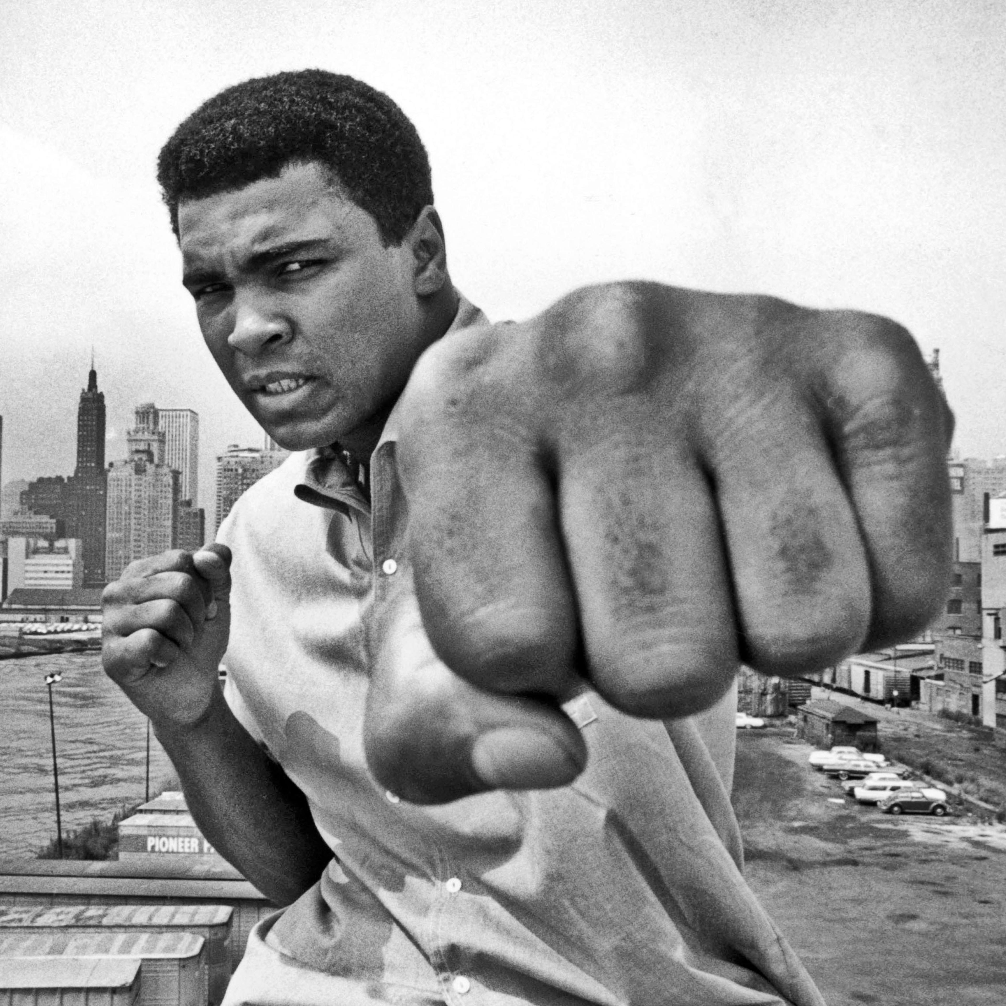 Muhammad Ali in Chicago in 1966.