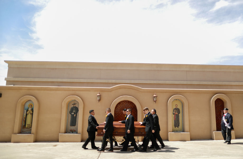 Memorial Service Held In El Paso For Walmart Mass Shooting Victim