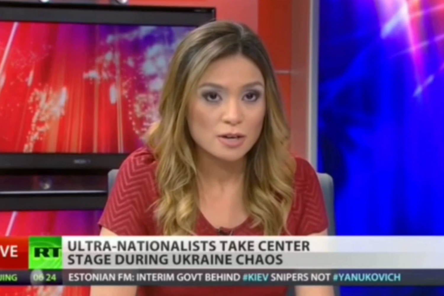 RT News Anchor