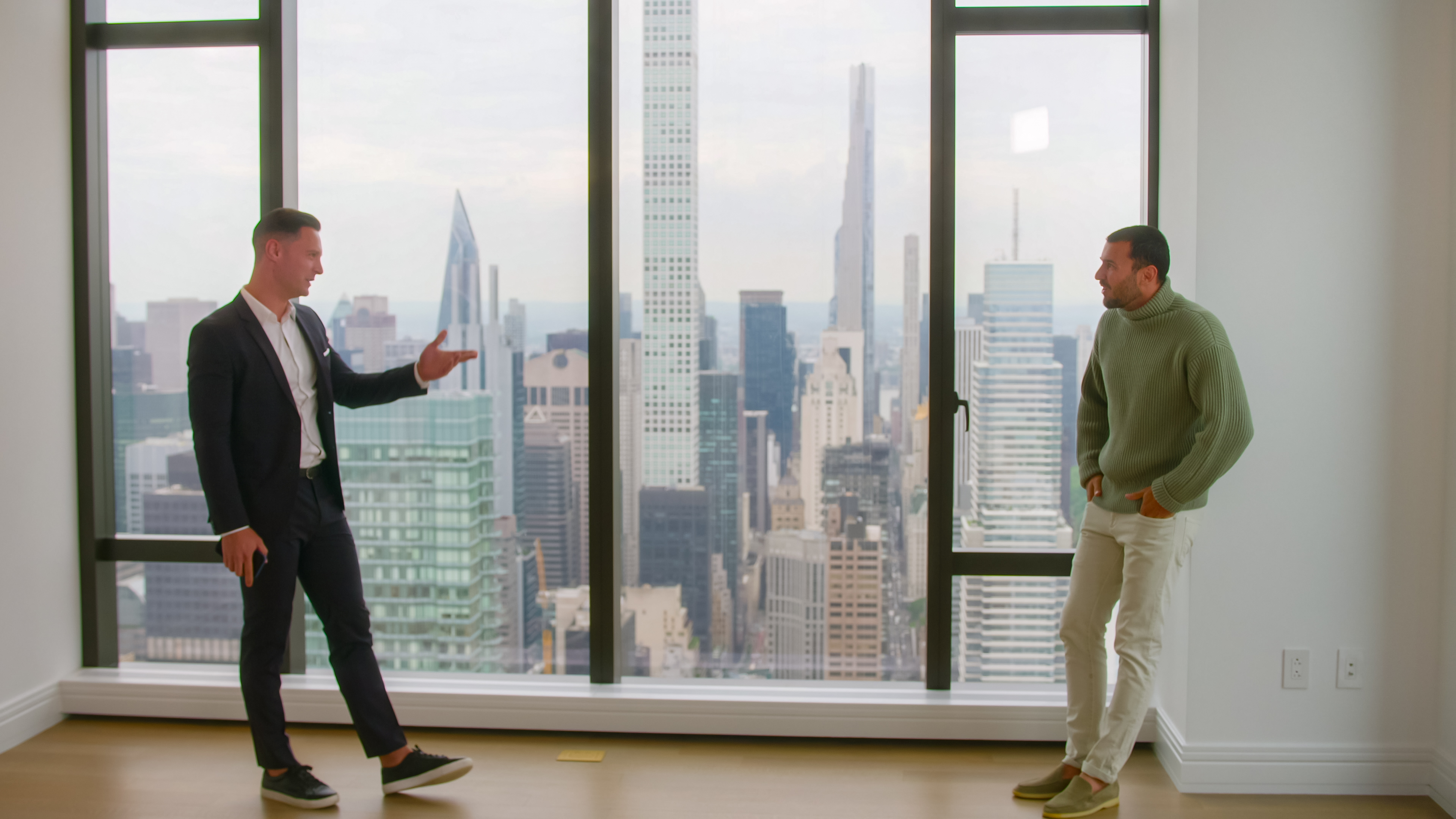 A scene from Selling the City on Netflix
