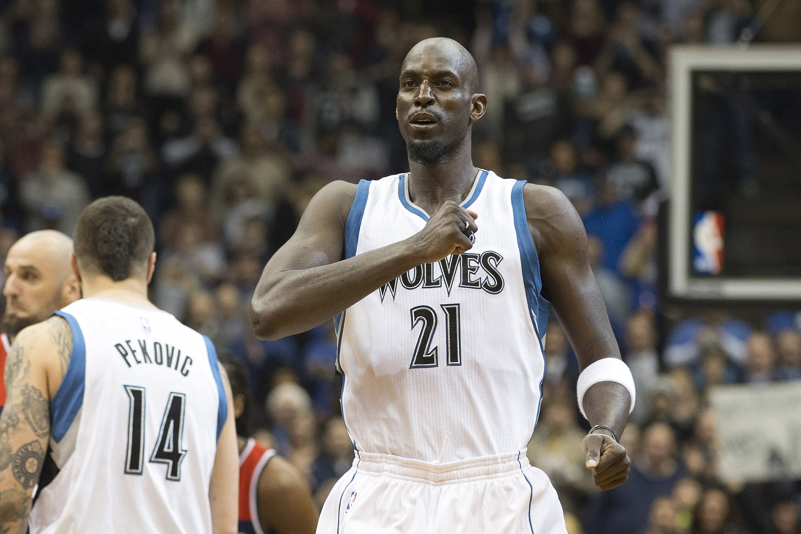 NBA: Washington Wizards at Minnesota Timberwolves