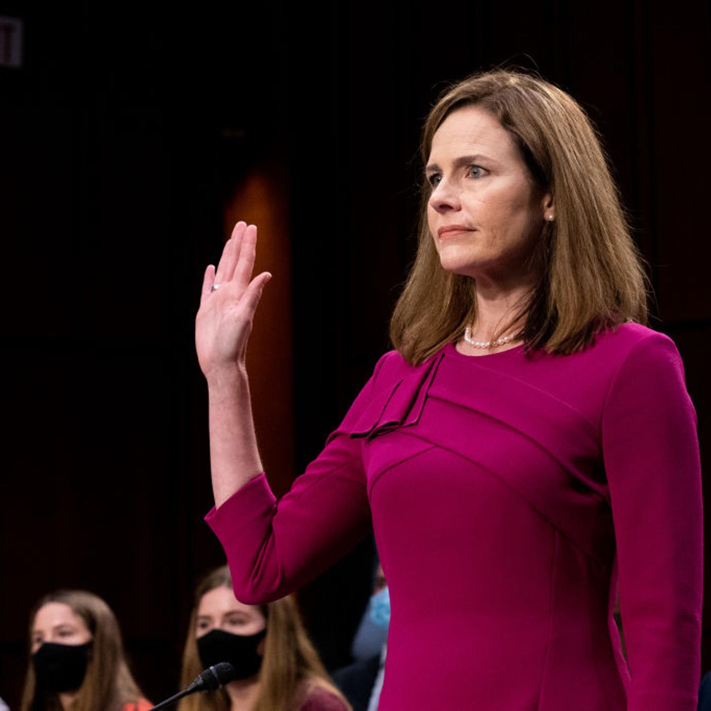 Senate Holds Confirmation Hearing For Amy Coney Barrett To Be Supreme Court Justice