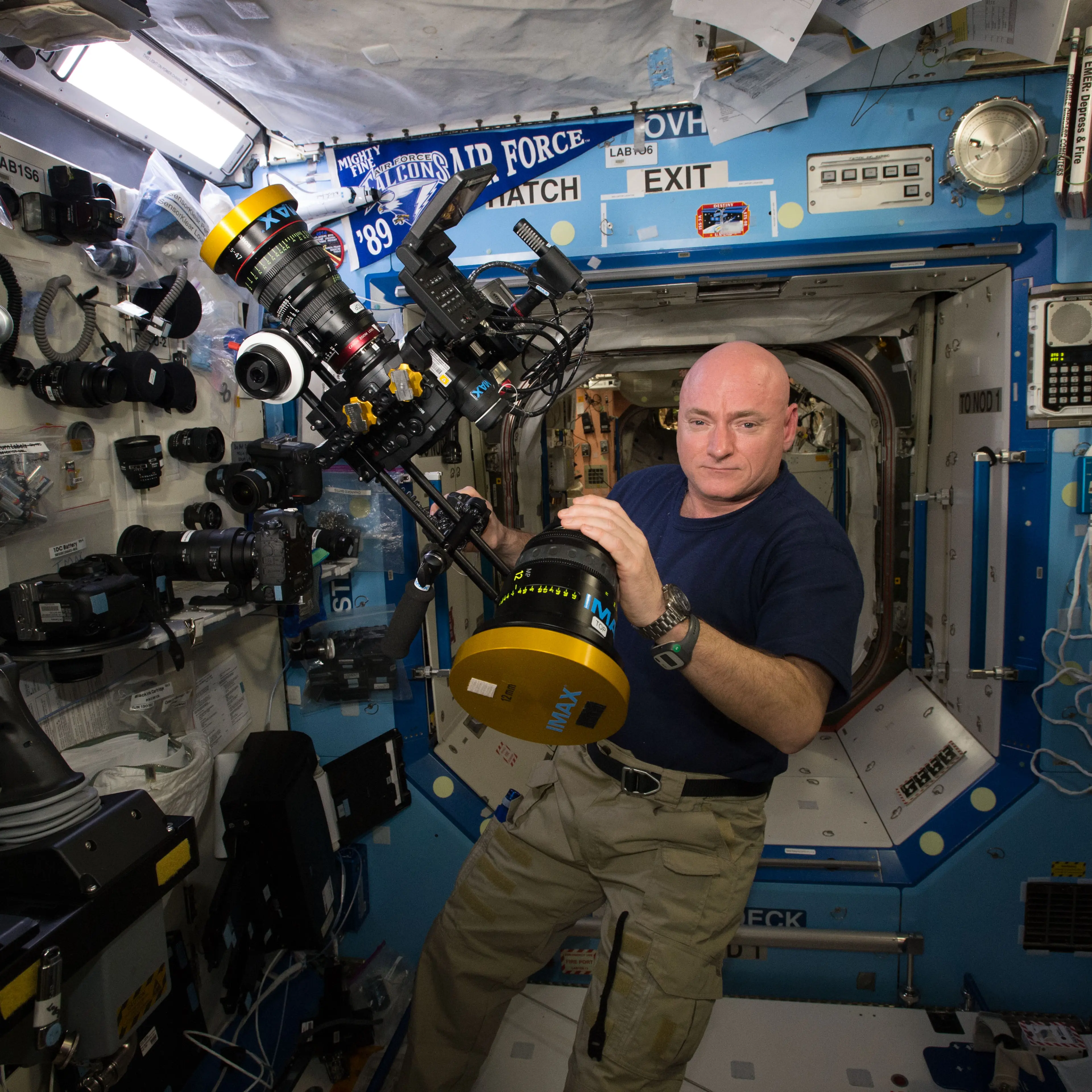 Orbital repairman: Scott Kelly will be lead spacewalker for more than six hours of space station maintenance work on Oct. 28