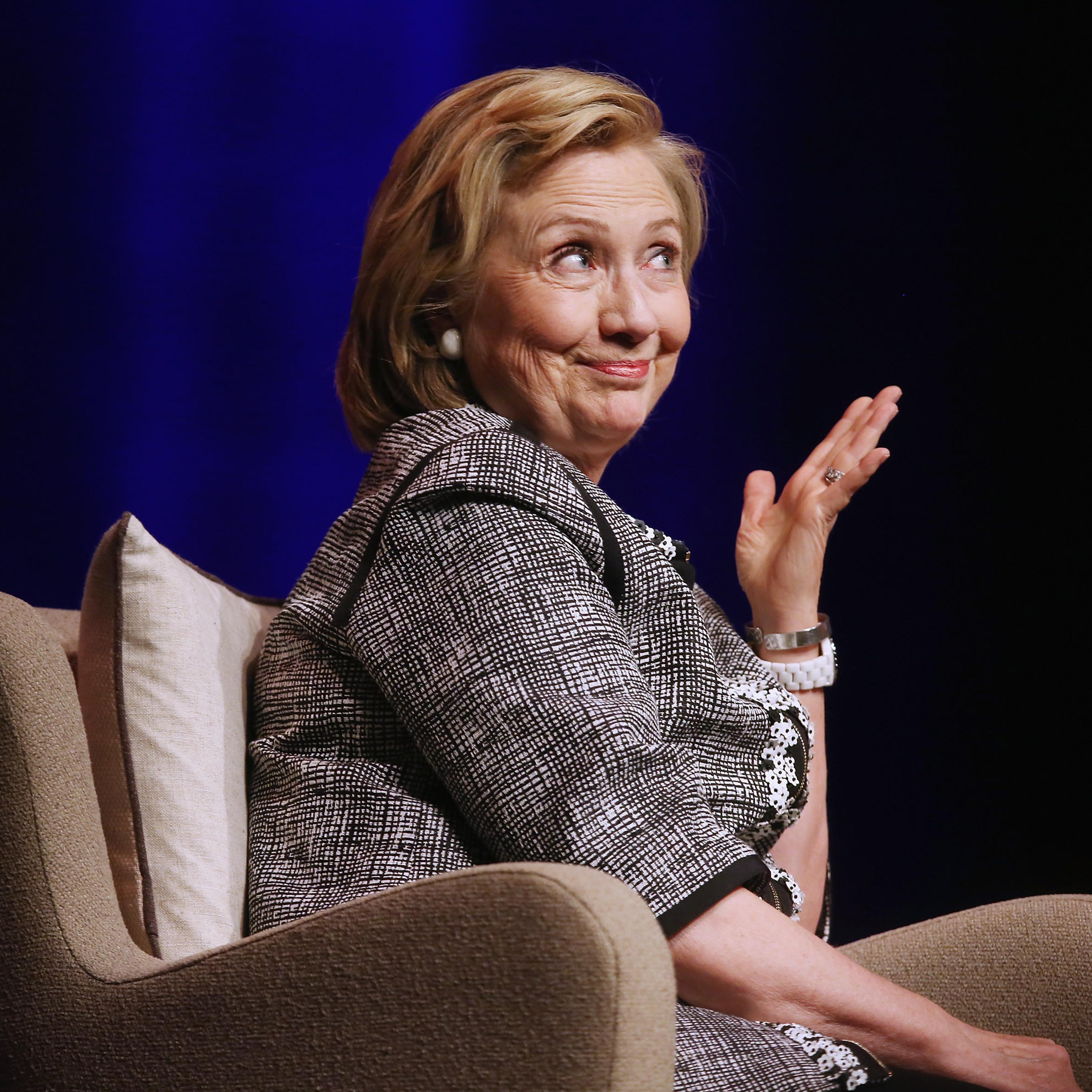 Hillary Clinton Discusses New Book