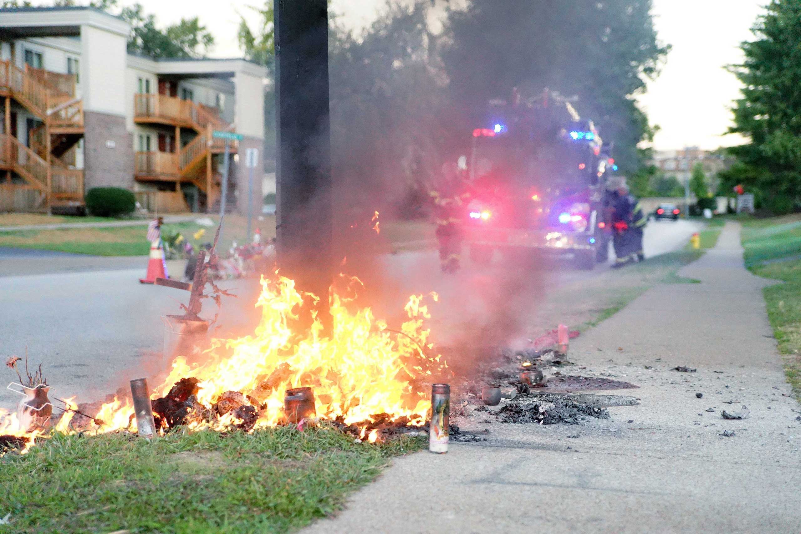Police Shooting Missouri Memorial