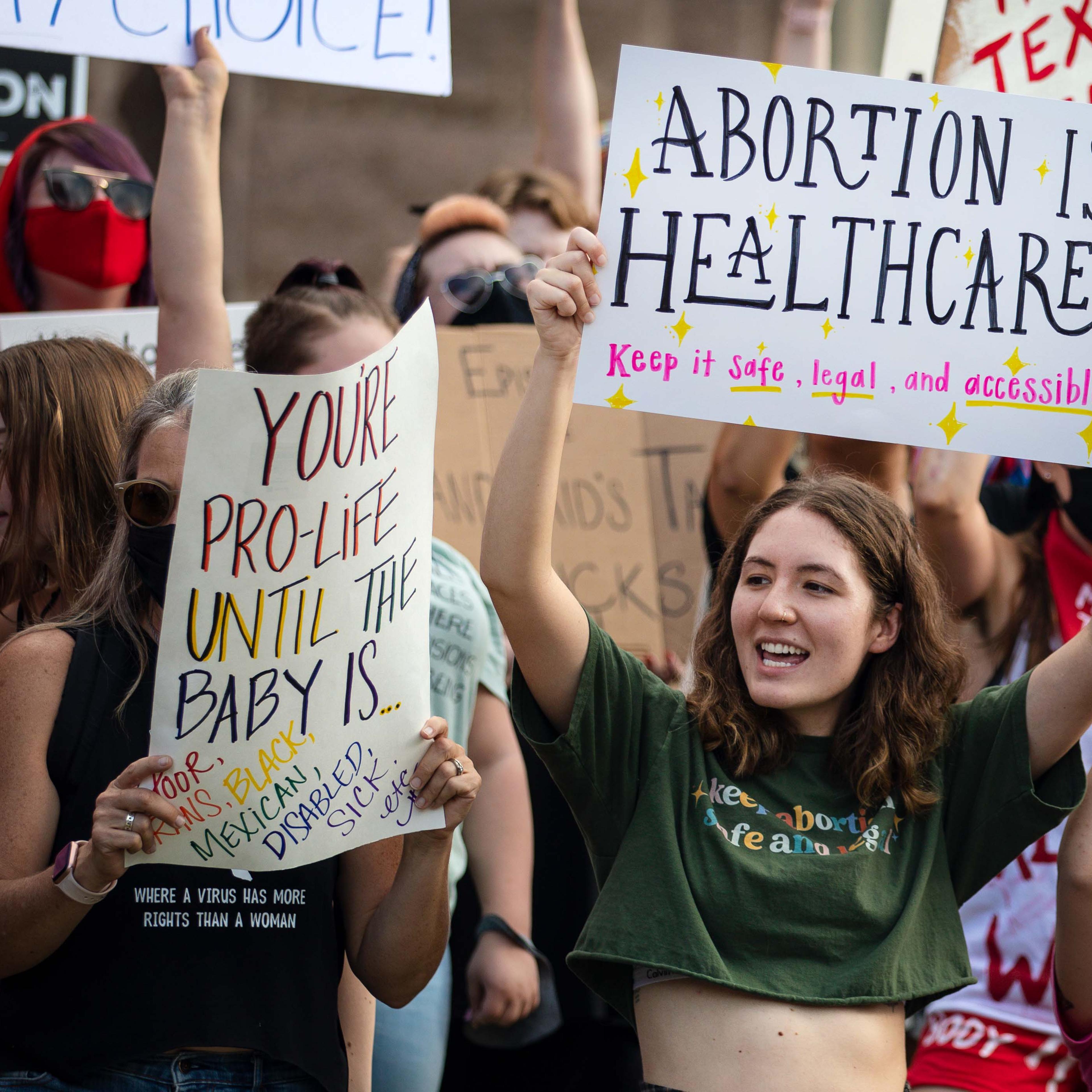 Marches Held Nationwide In Support Of Reproductive Rights