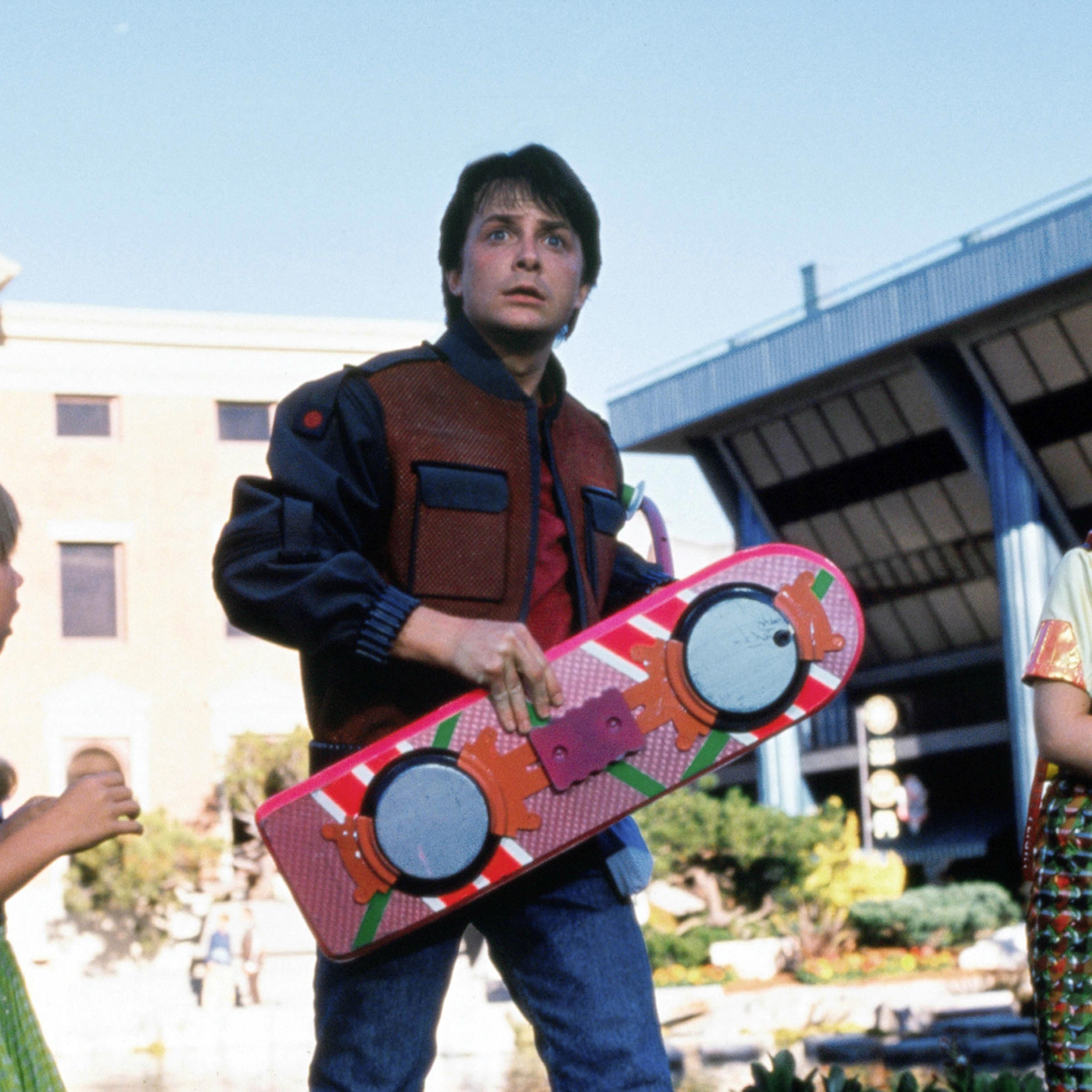 Michael J. Fox in Back To The Future II (1989)