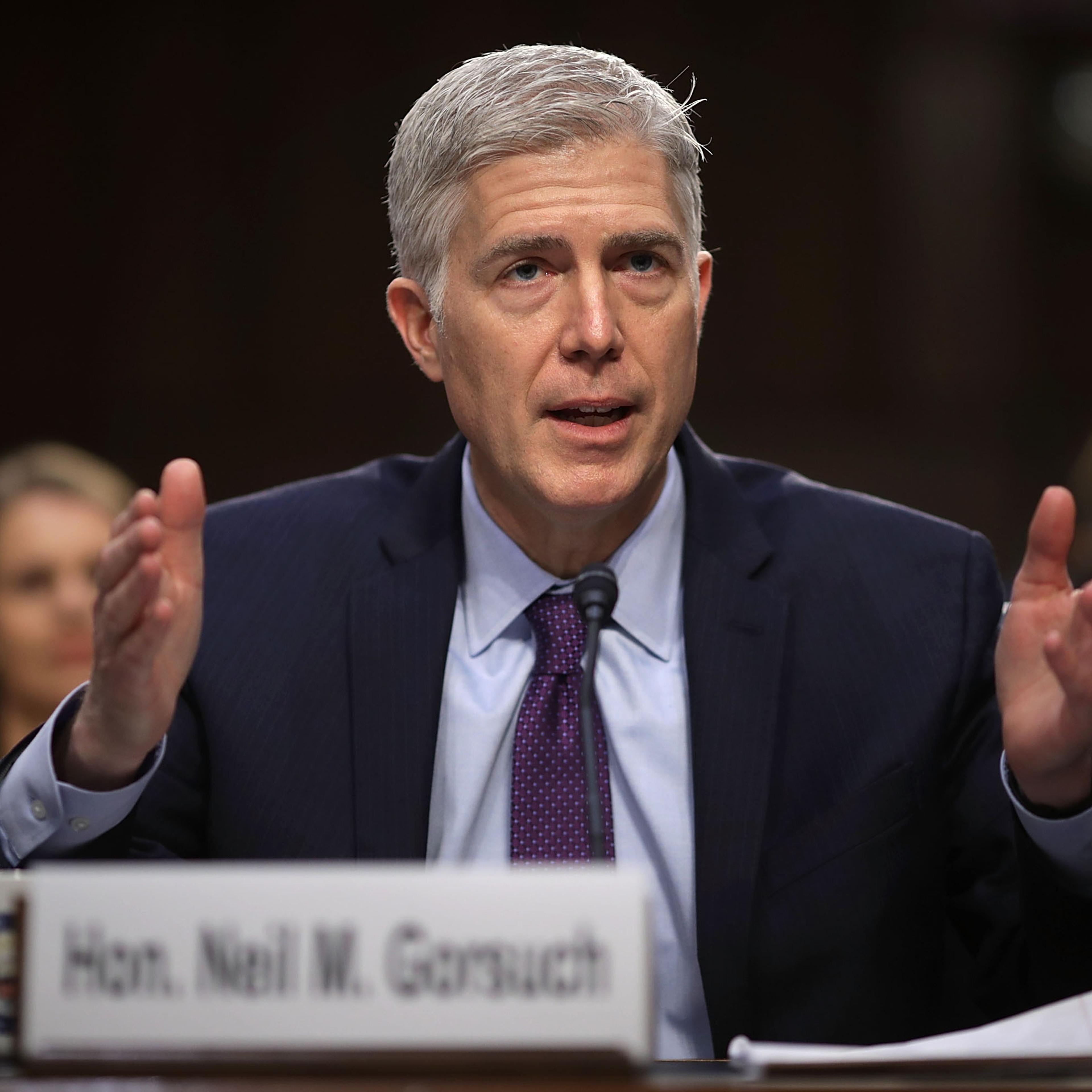 Senate Holds Confirmation Hearing For Supreme Court Nominee Neil Gorsuch