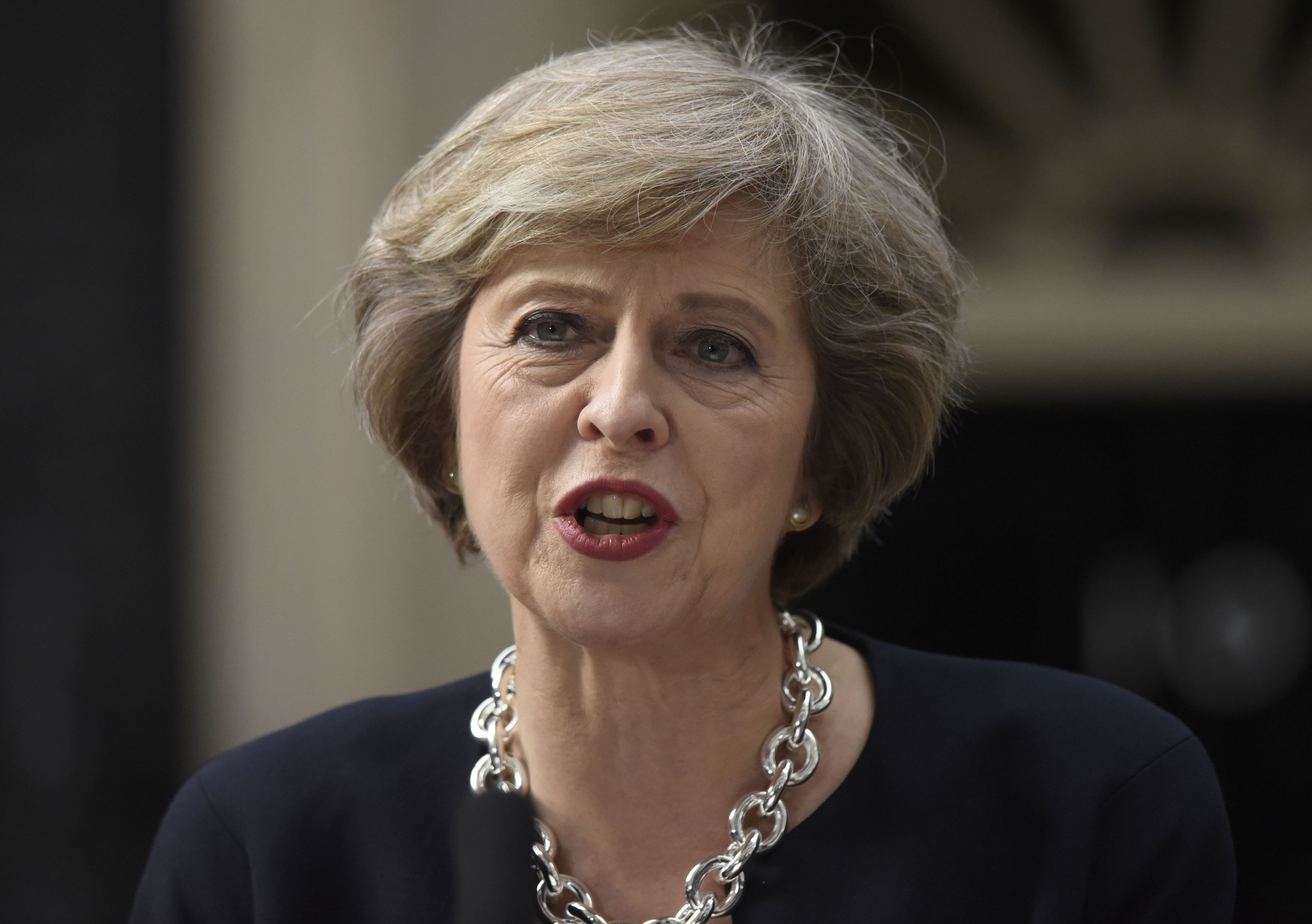 Theresa May New Year's message