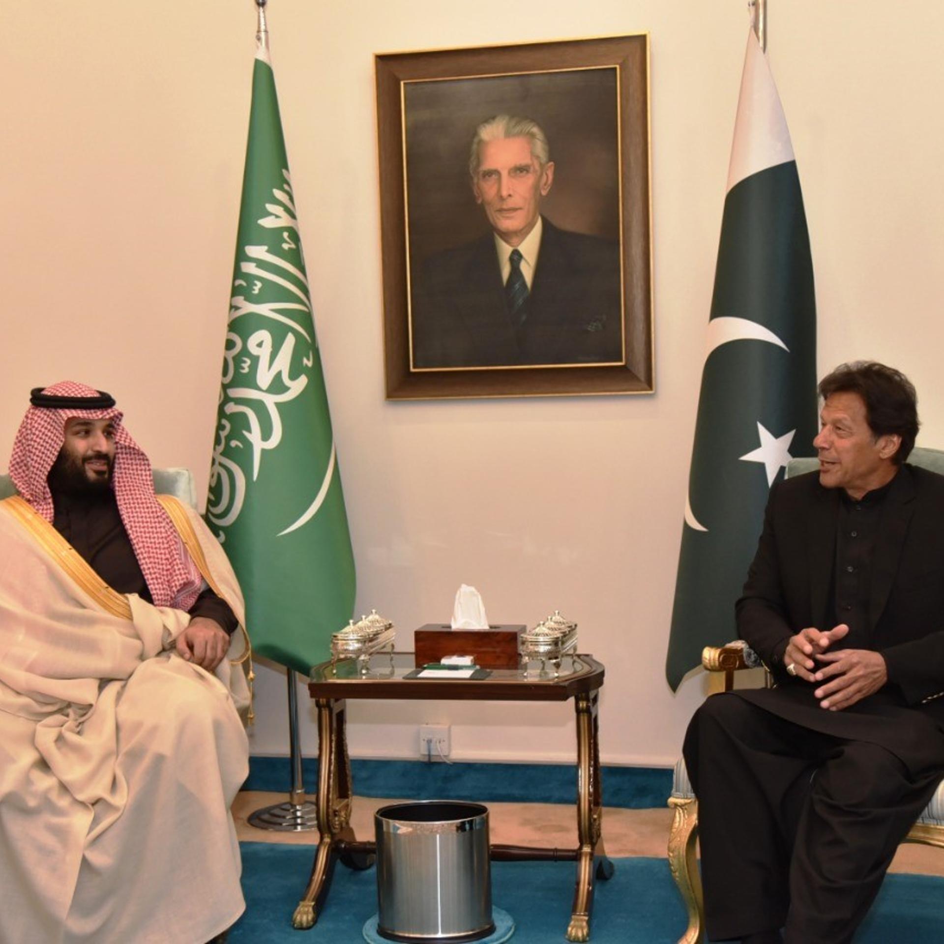 Imran Khan - Mohammad bin Salman meeting