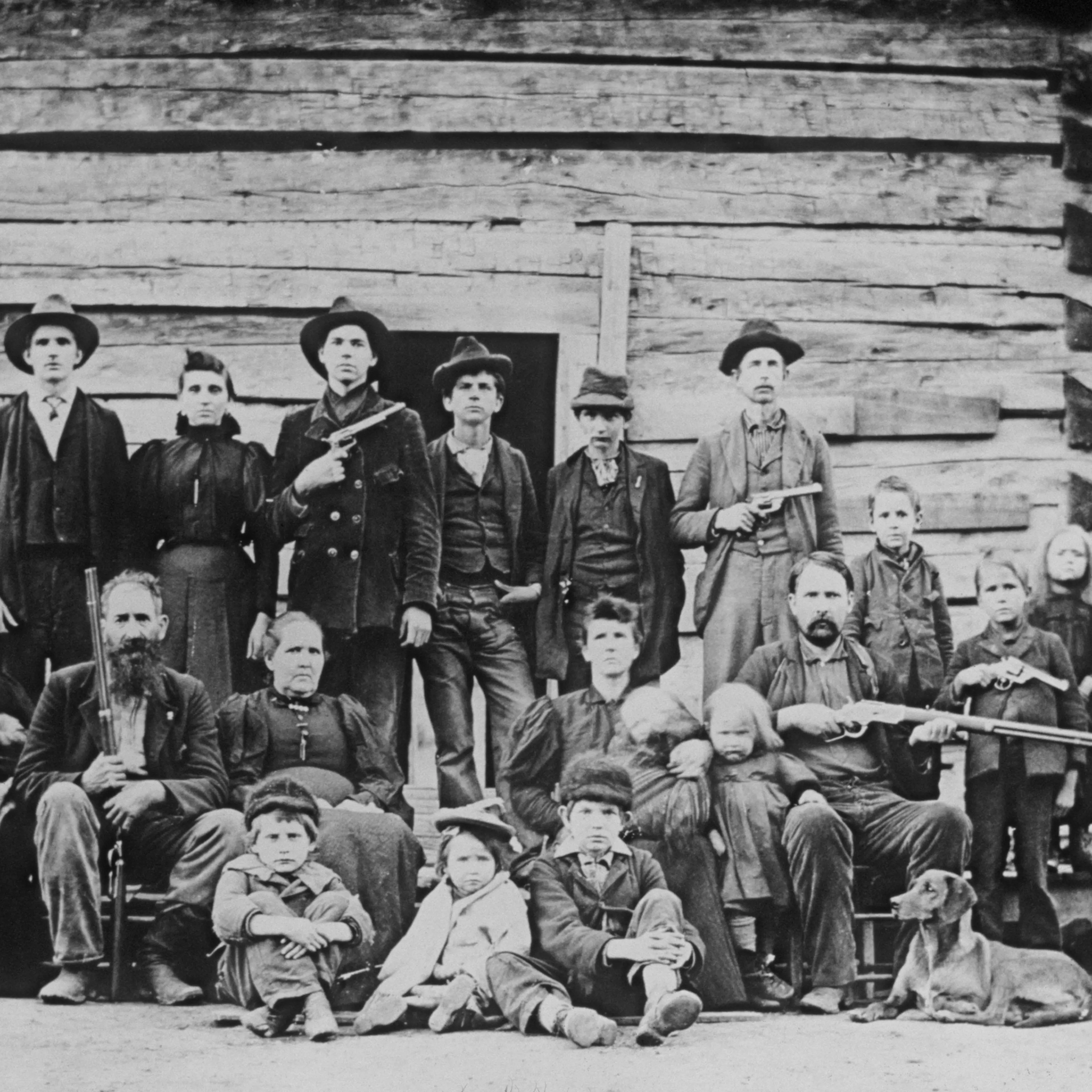 Armed Hatfield Family
