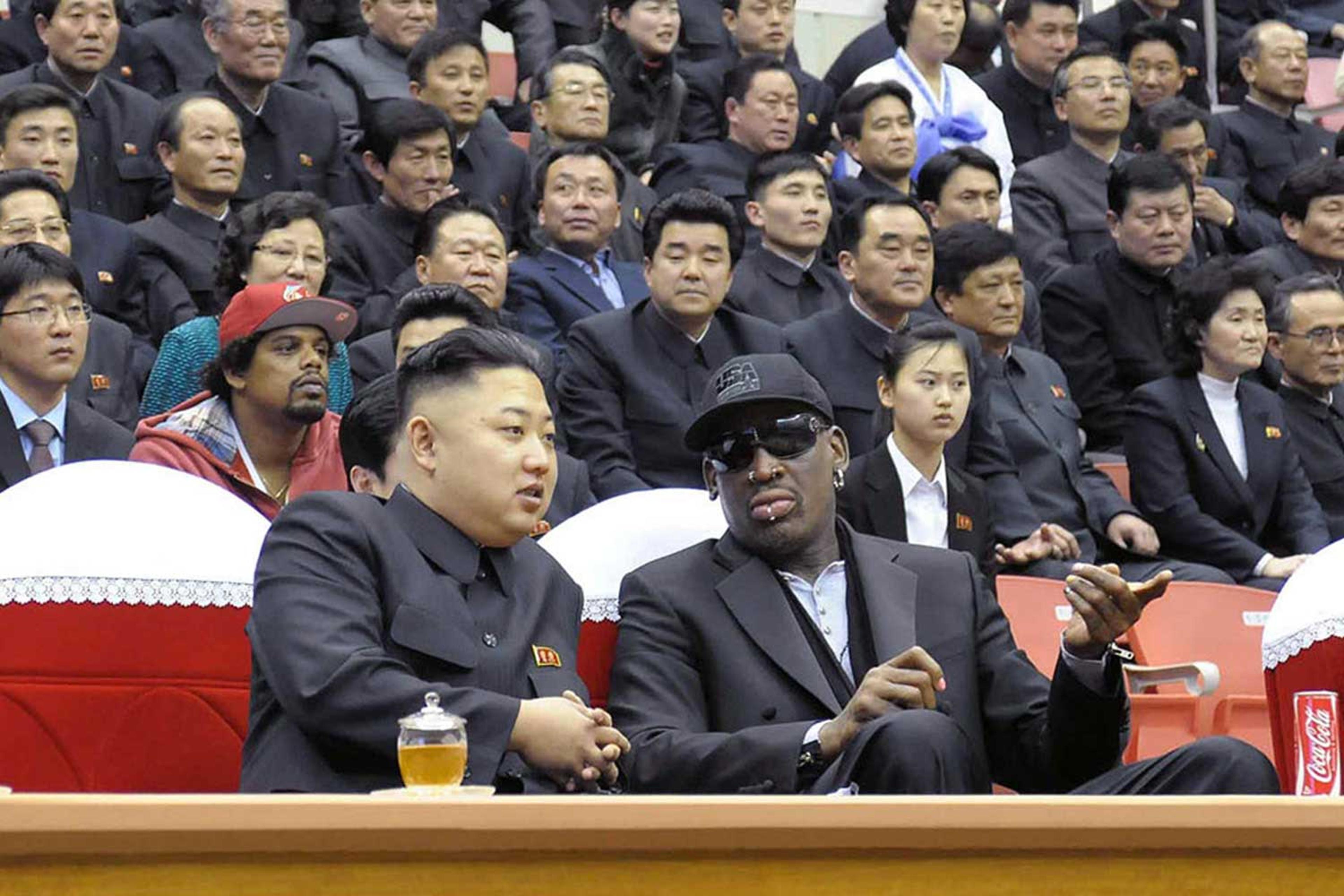 TOPSHOTS-NKOREA-US-BASKET-NBA-RODMAN