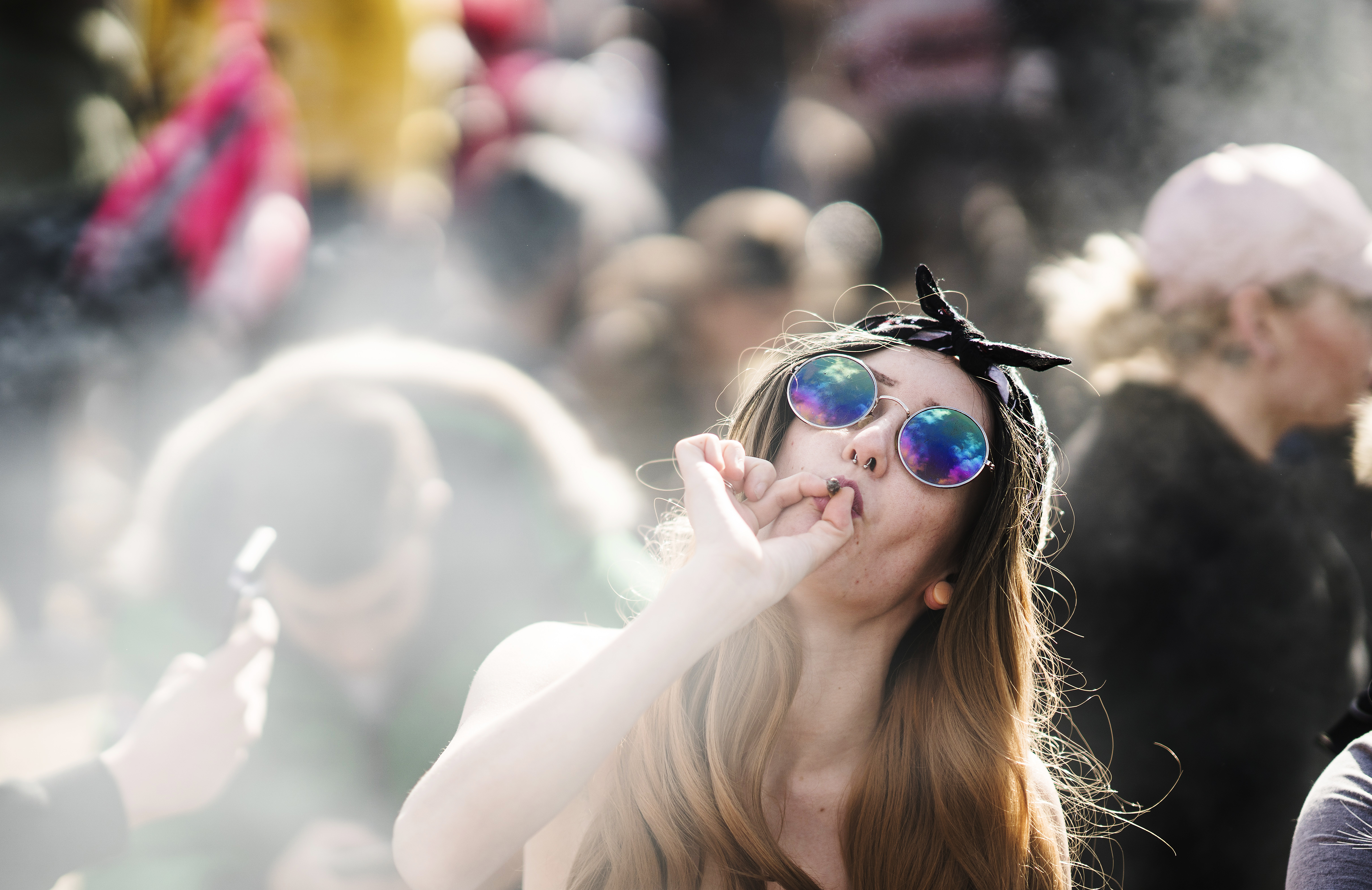 Residents Attend The Canada 420 Day Festival On Parliament Hill