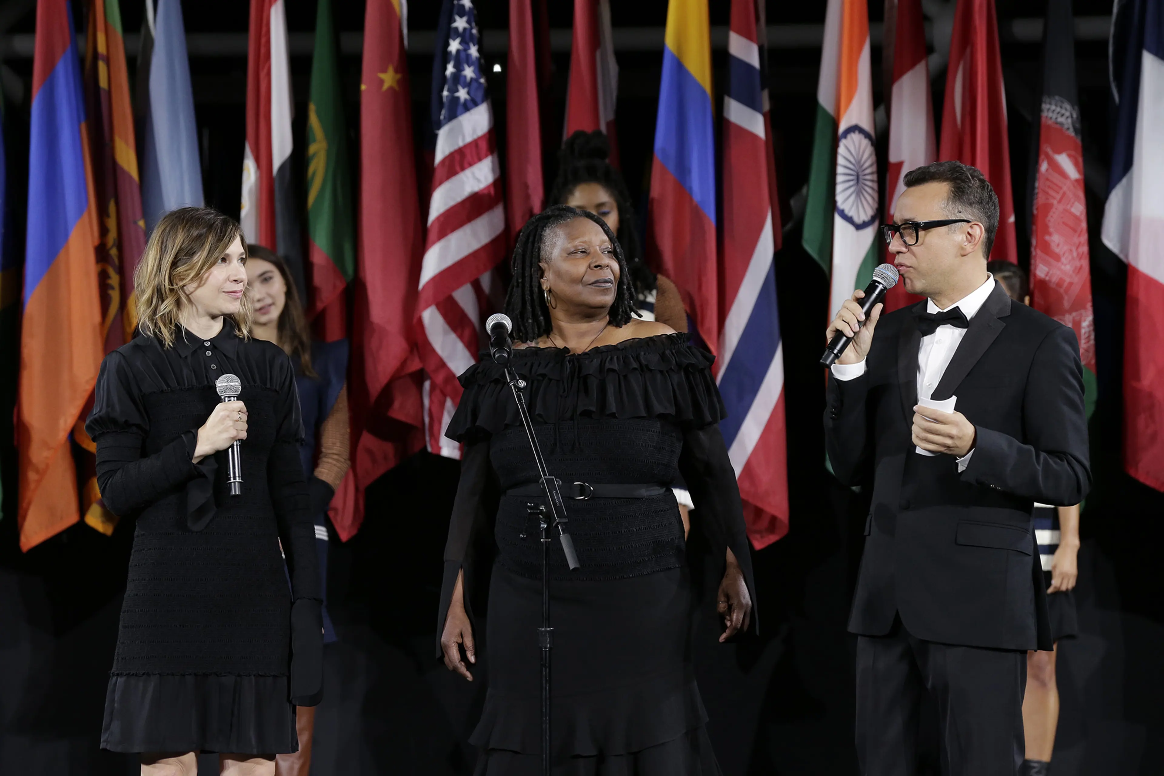 Goldberk Whoopi Goldberg Steals the Show at Opening Ceremony Fashion Show