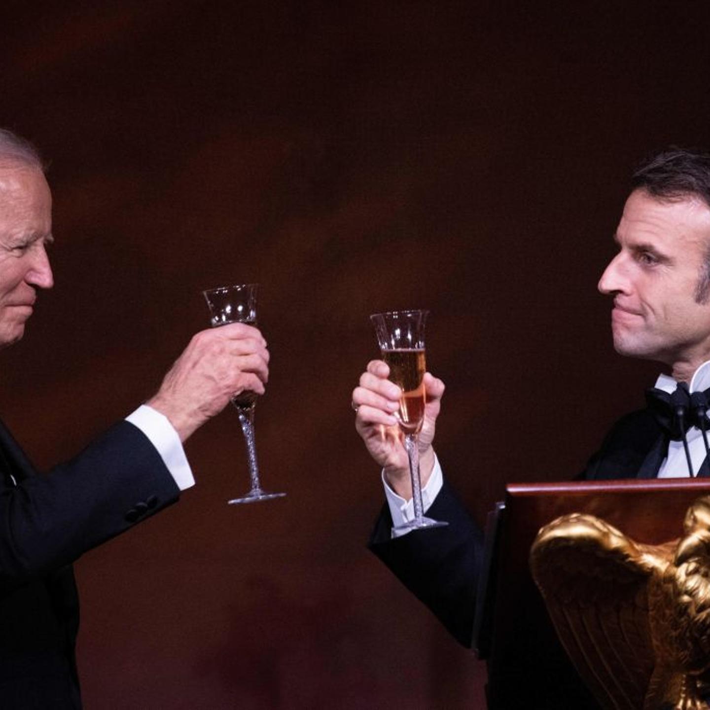 US-FRANCE-DIPLOMACY-POLITICS-BIDEN-MACRON