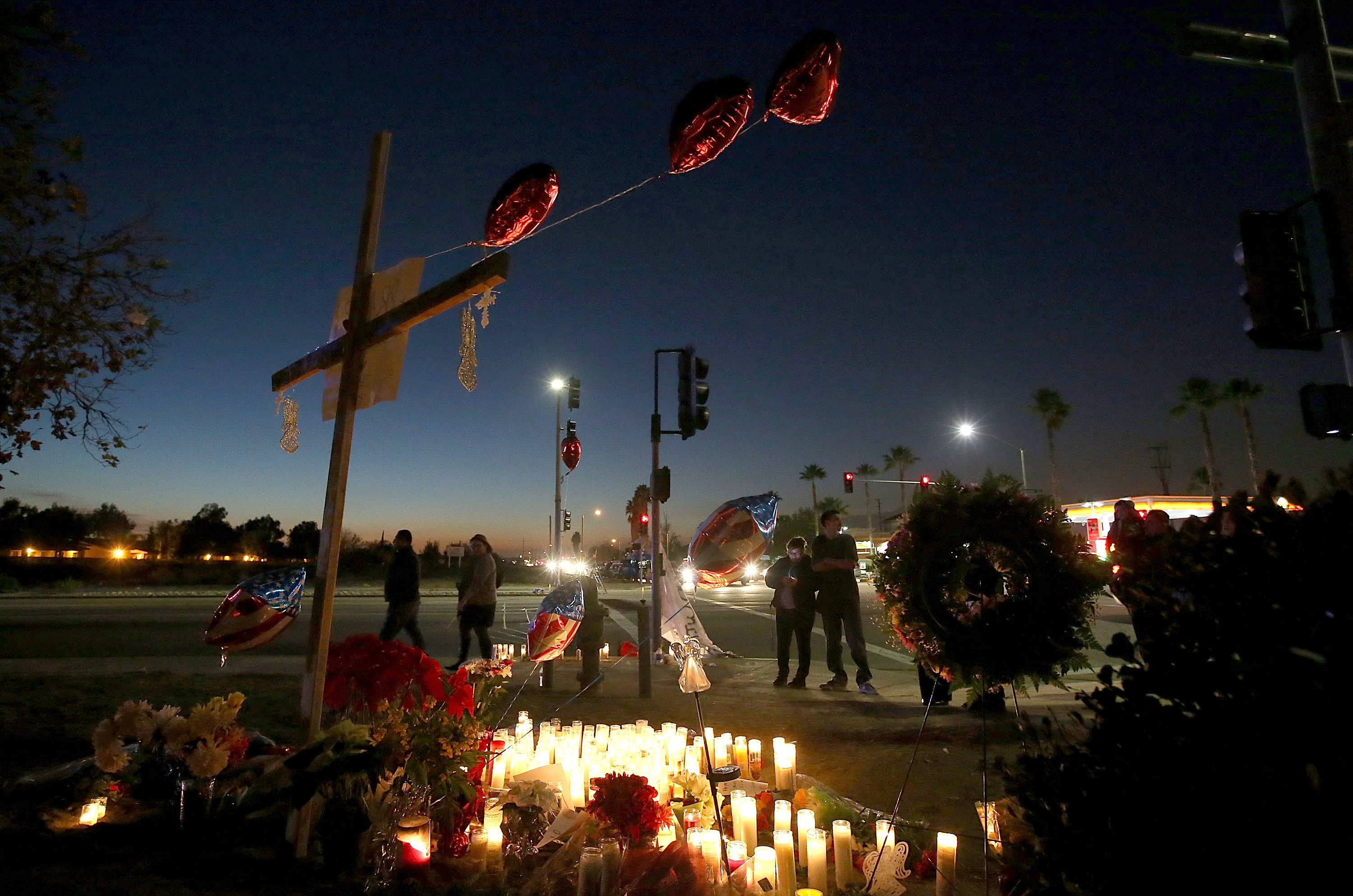 Community Mourns As Investigation Continues Into San Bernardino Mass Shooting