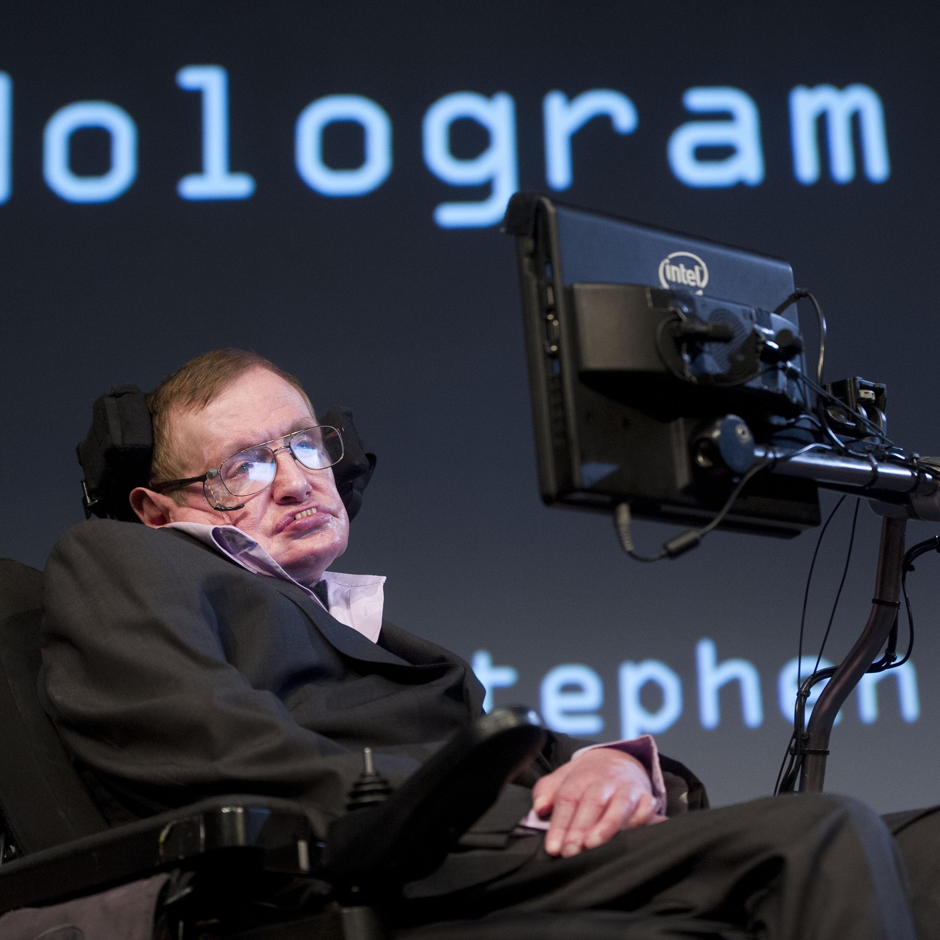 STEPHEN HAWKING IN AMSTERDAM