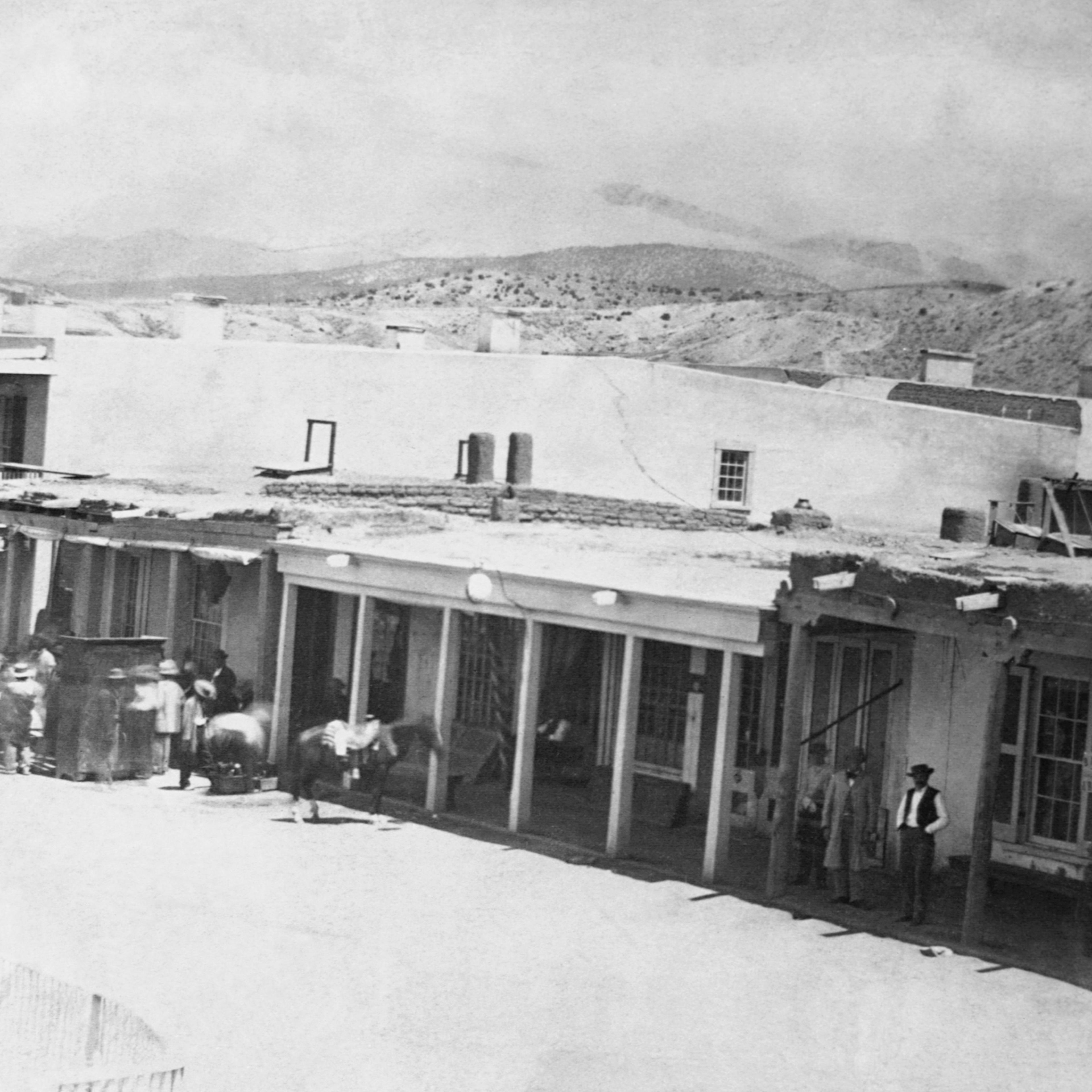 Santa Fe, New Mexico in 1866