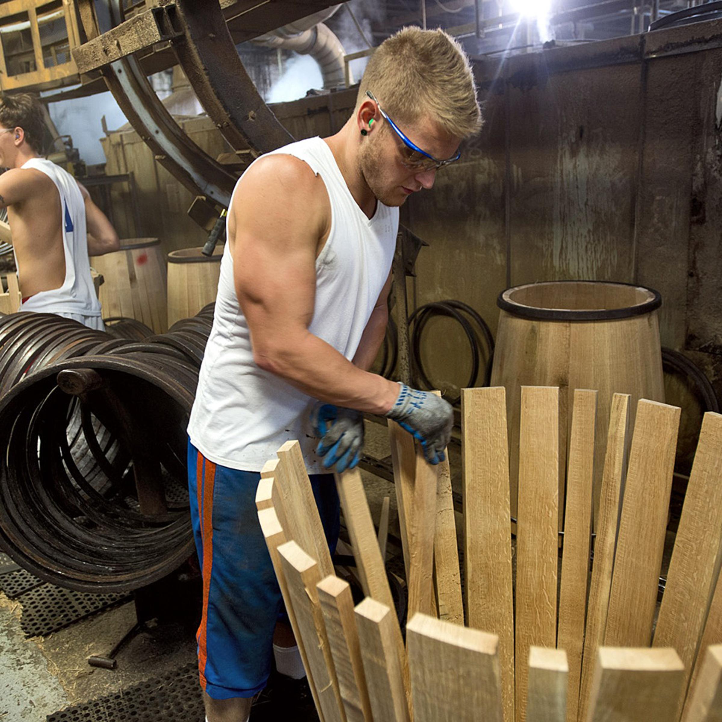Inside Brown-Forman Cooperage Bourbon Barrel Manufacturers