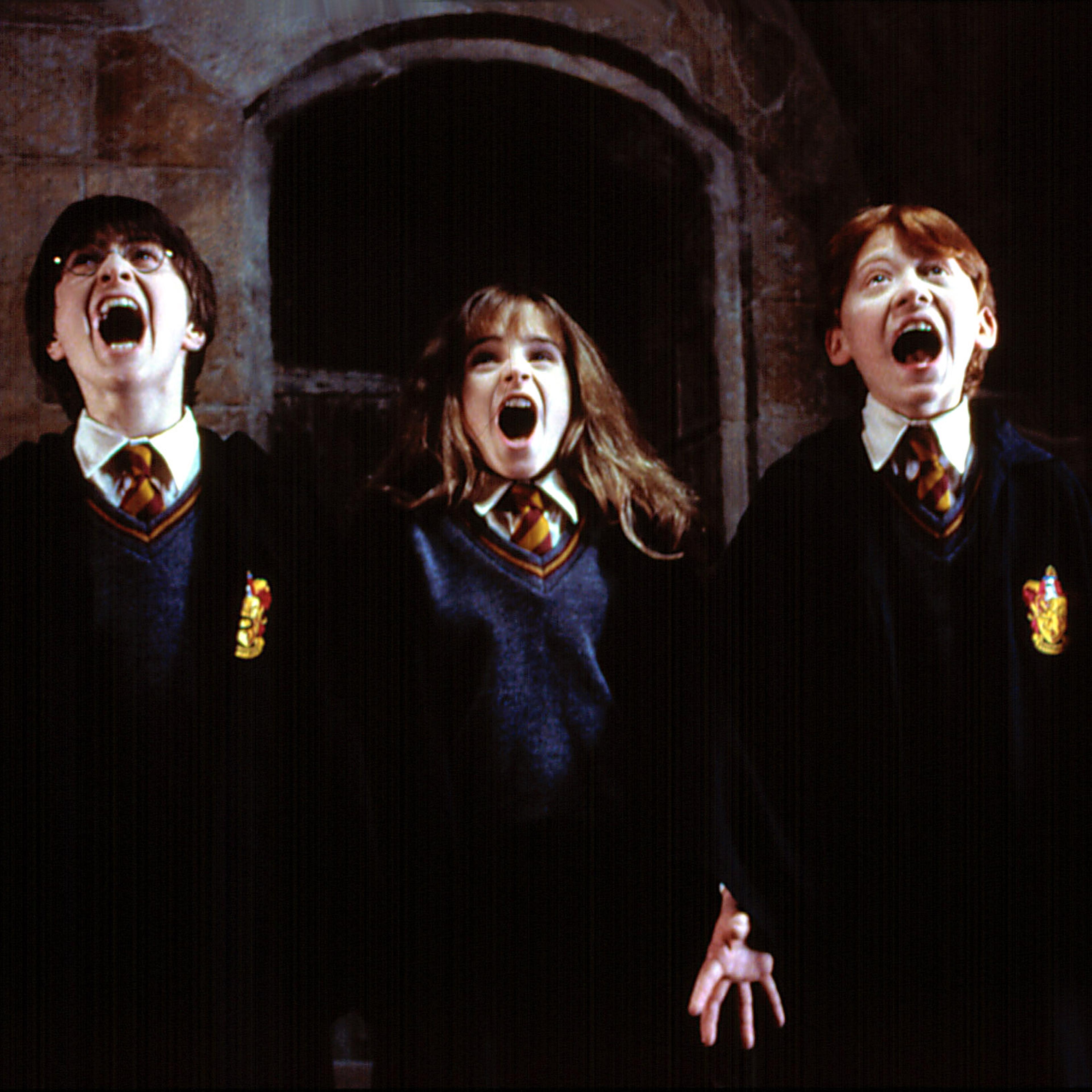 HARRY POTTER AND THE SORCERER'S STONE, Daniel Radcliffe, Emma Watson, Rupert Grint, 2001