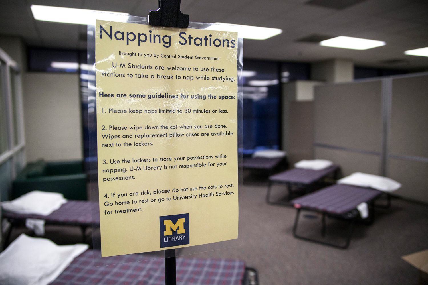 College Nap Rooms: Where to Sleep at University Libraries