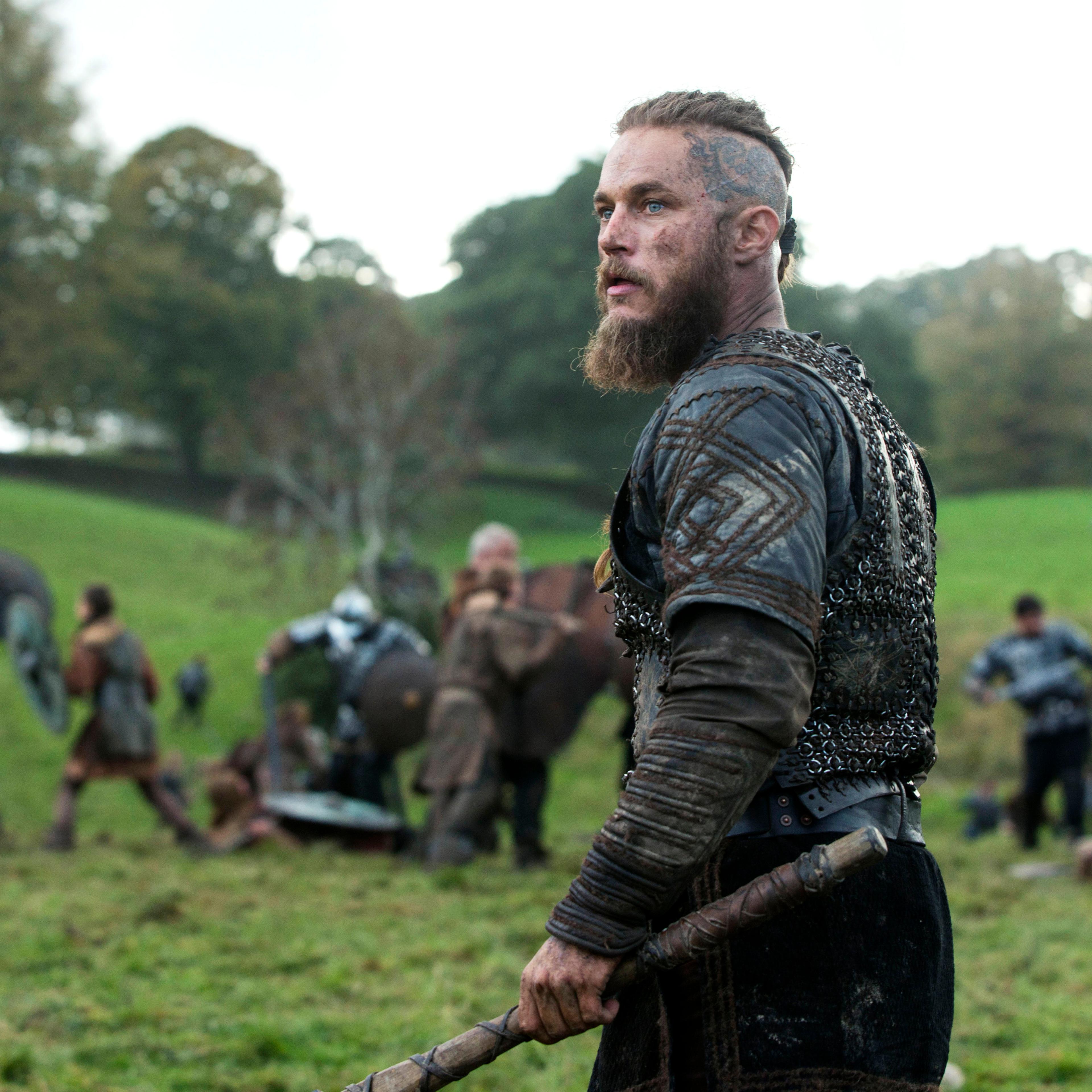 Travis Fimmel as Ragnar Lothbrok on 'Vikings.'