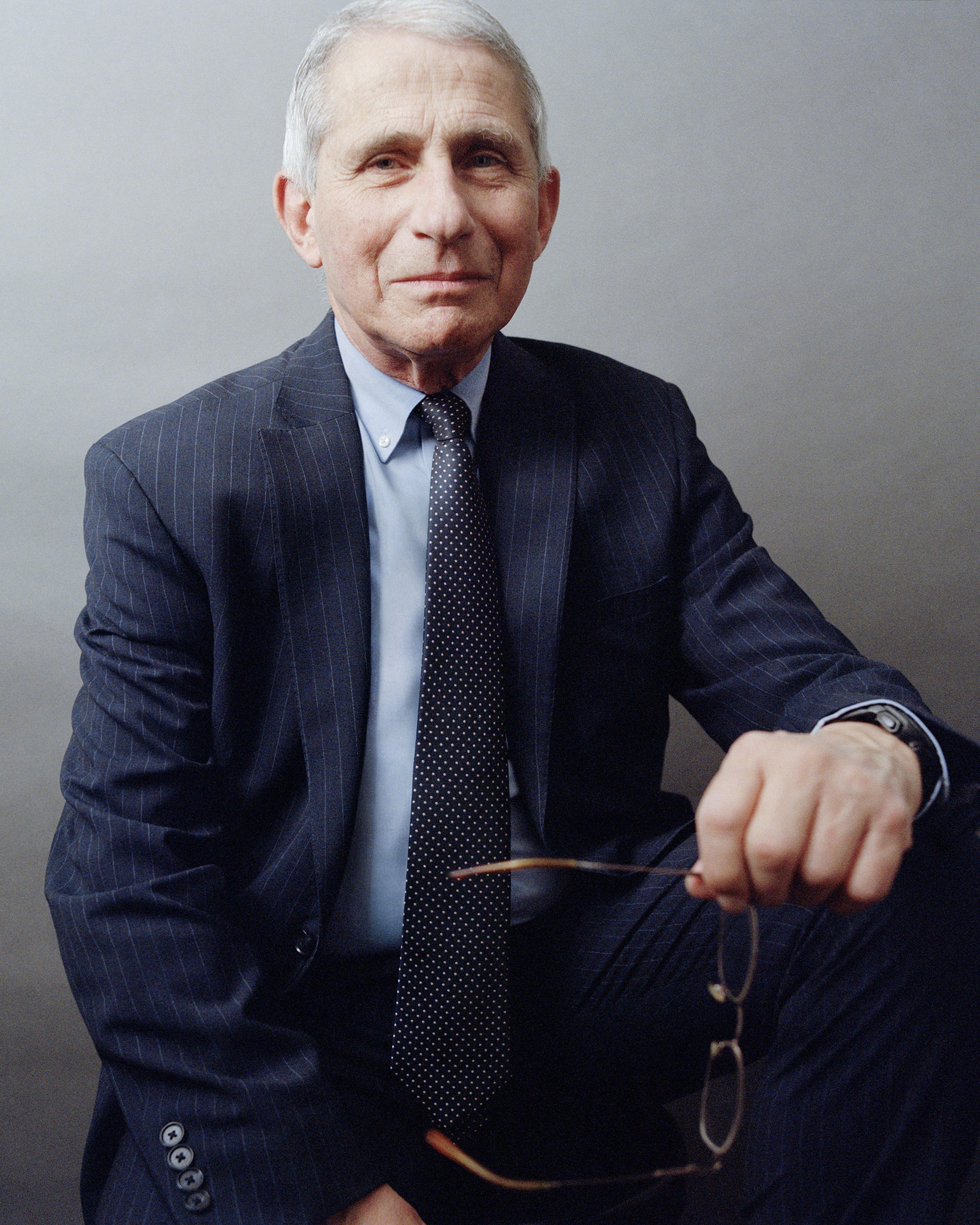 Dr. Anthony Fauci, photographed in Bethesda, Md., on Dec. 4, 2020.