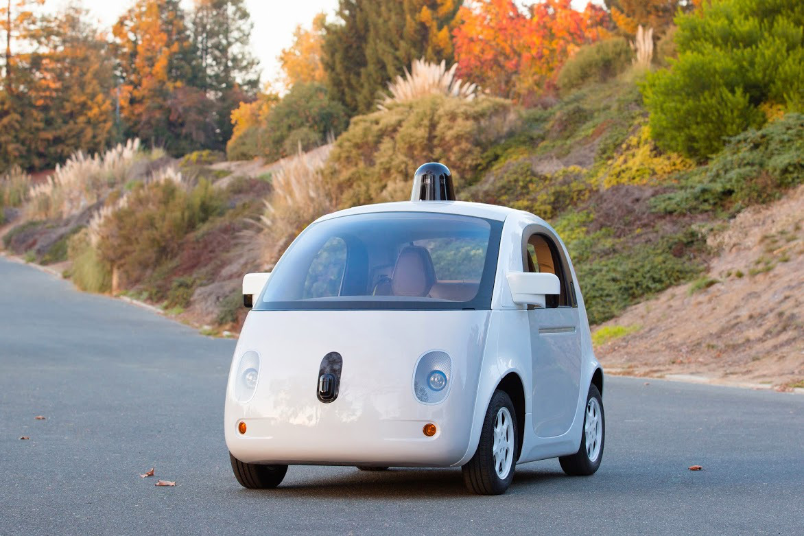Google's self-driving car.