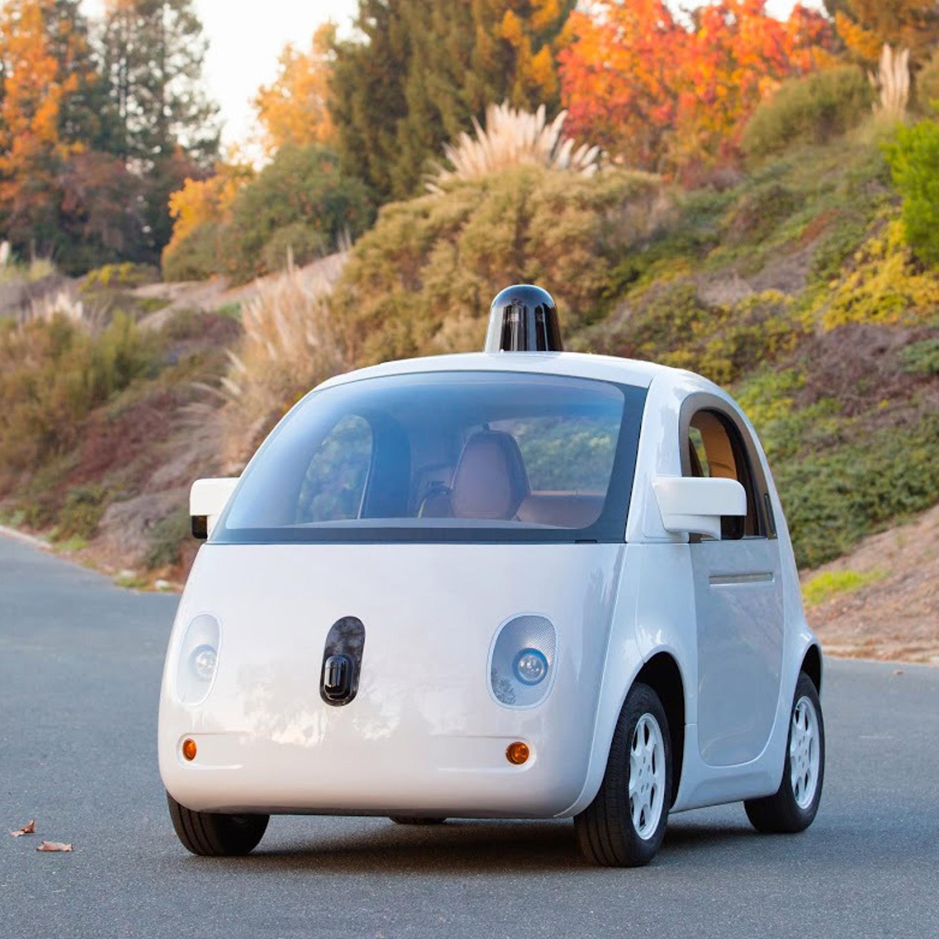 Google's self-driving car.