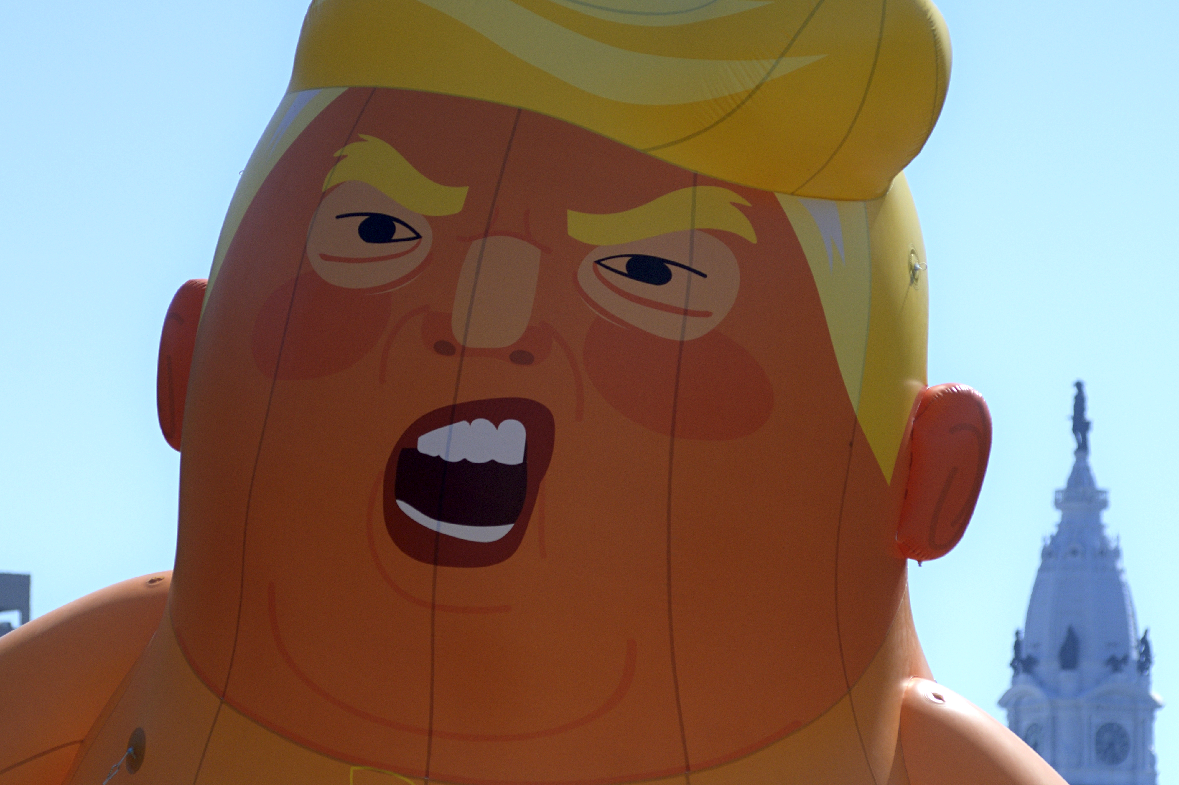 Baby Trump Balloon In Philadelphia