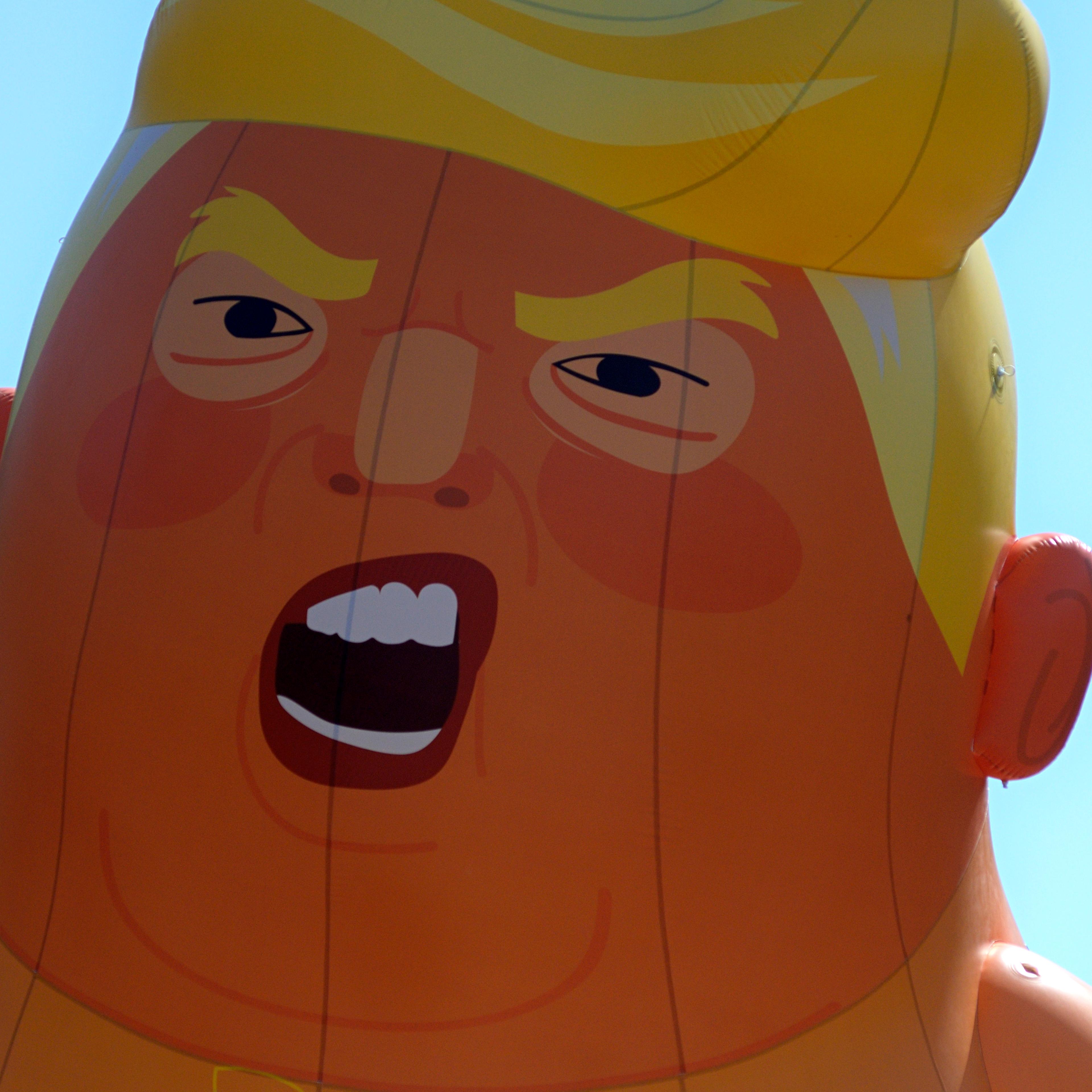 Baby Trump Balloon In Philadelphia