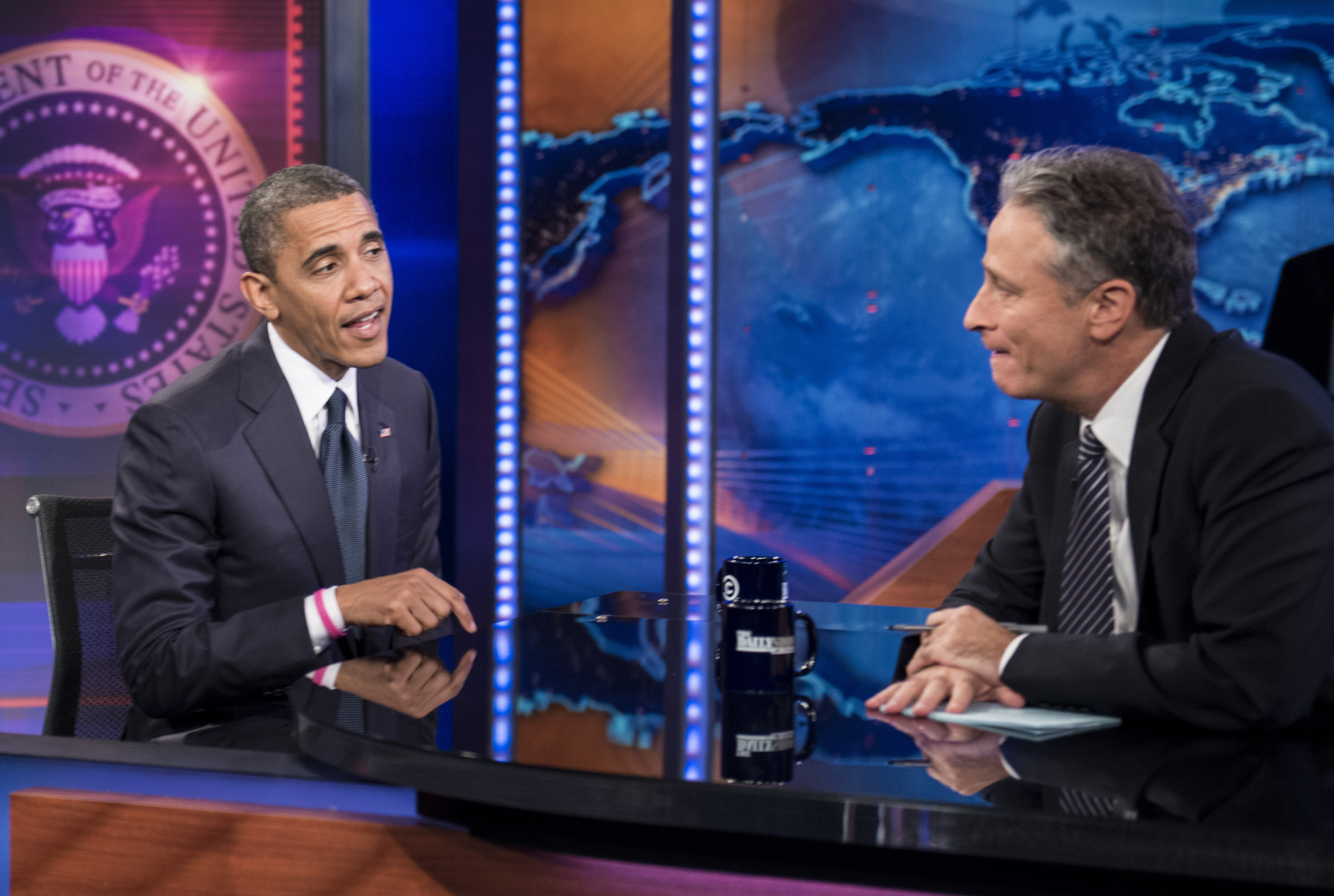 Obama on 'The Daily Show' in 2012