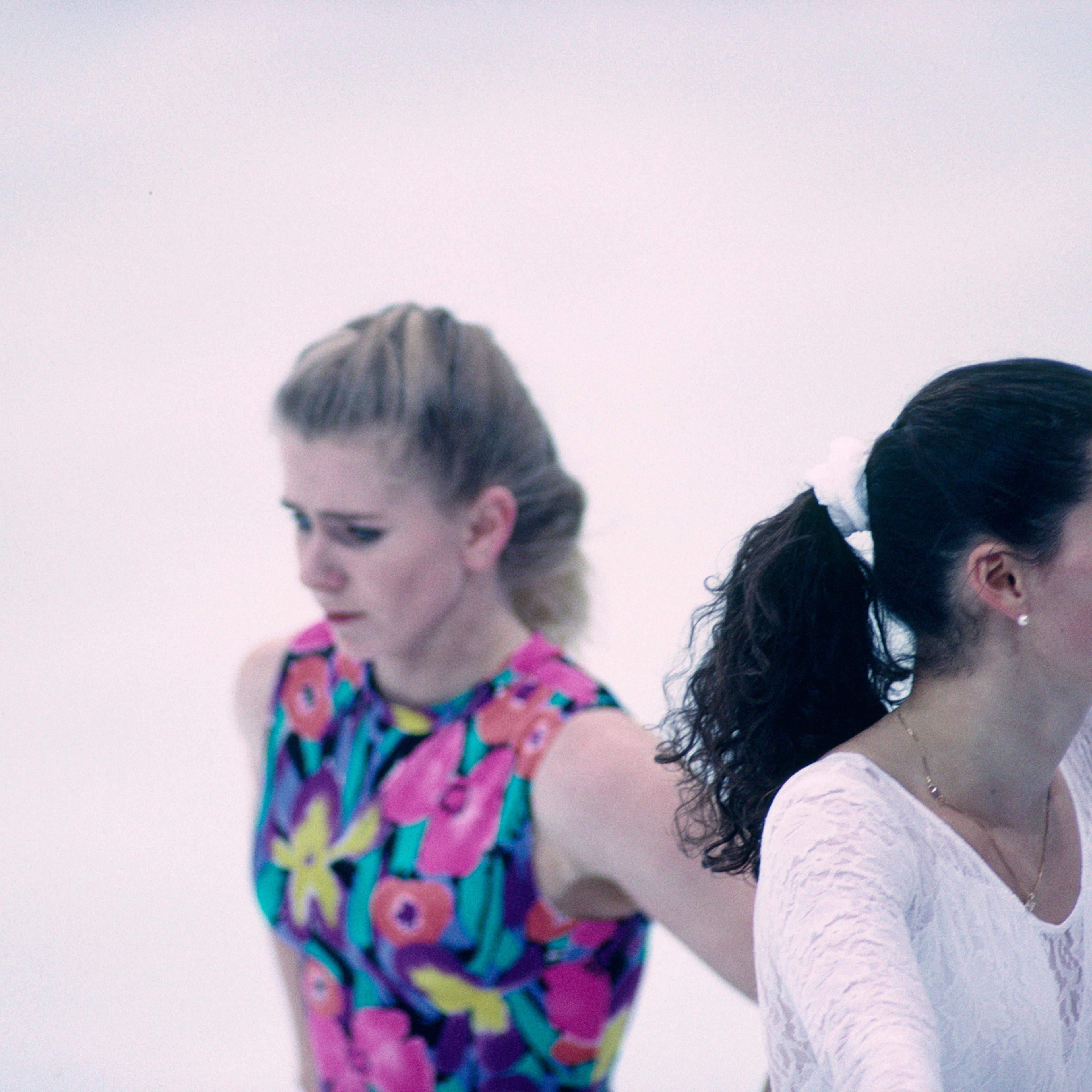 Figure Skaters Tonya Harding and Nancy Kerrigan