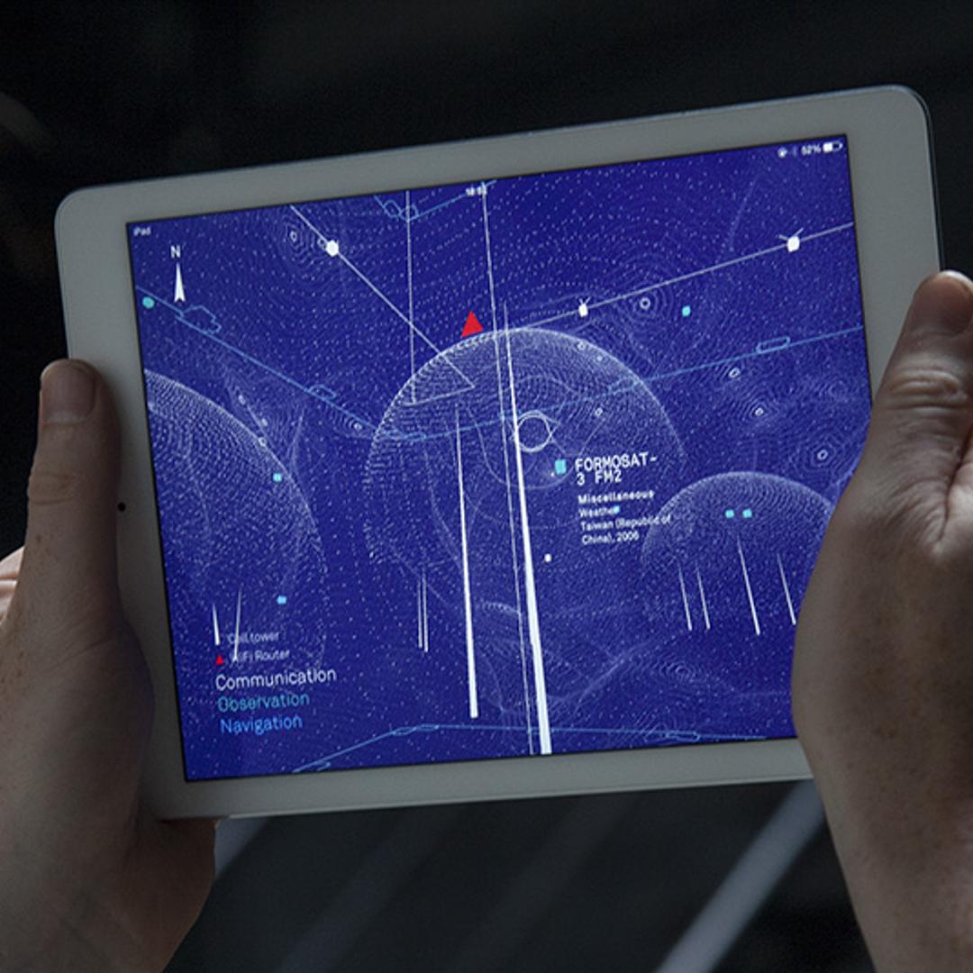 An example of the "Architecture of Radio" app
