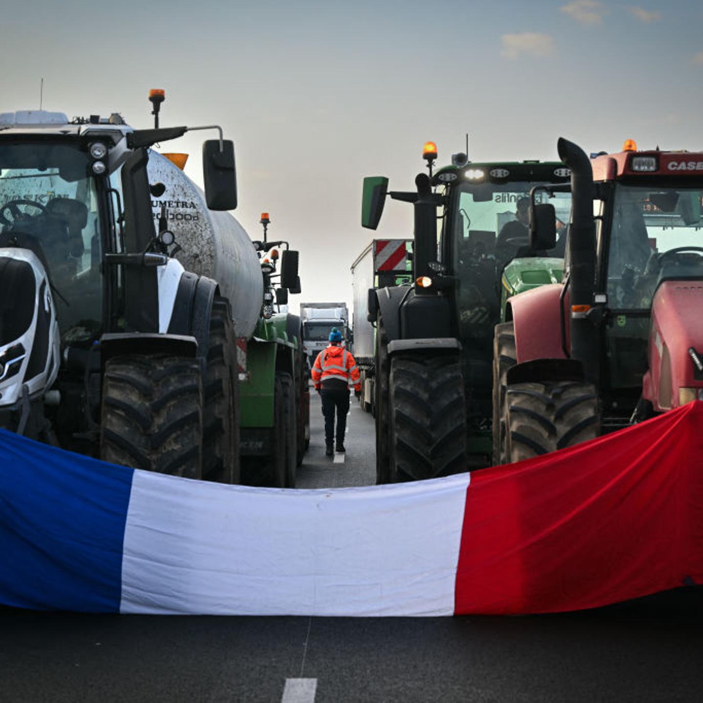 French Flag Tractors