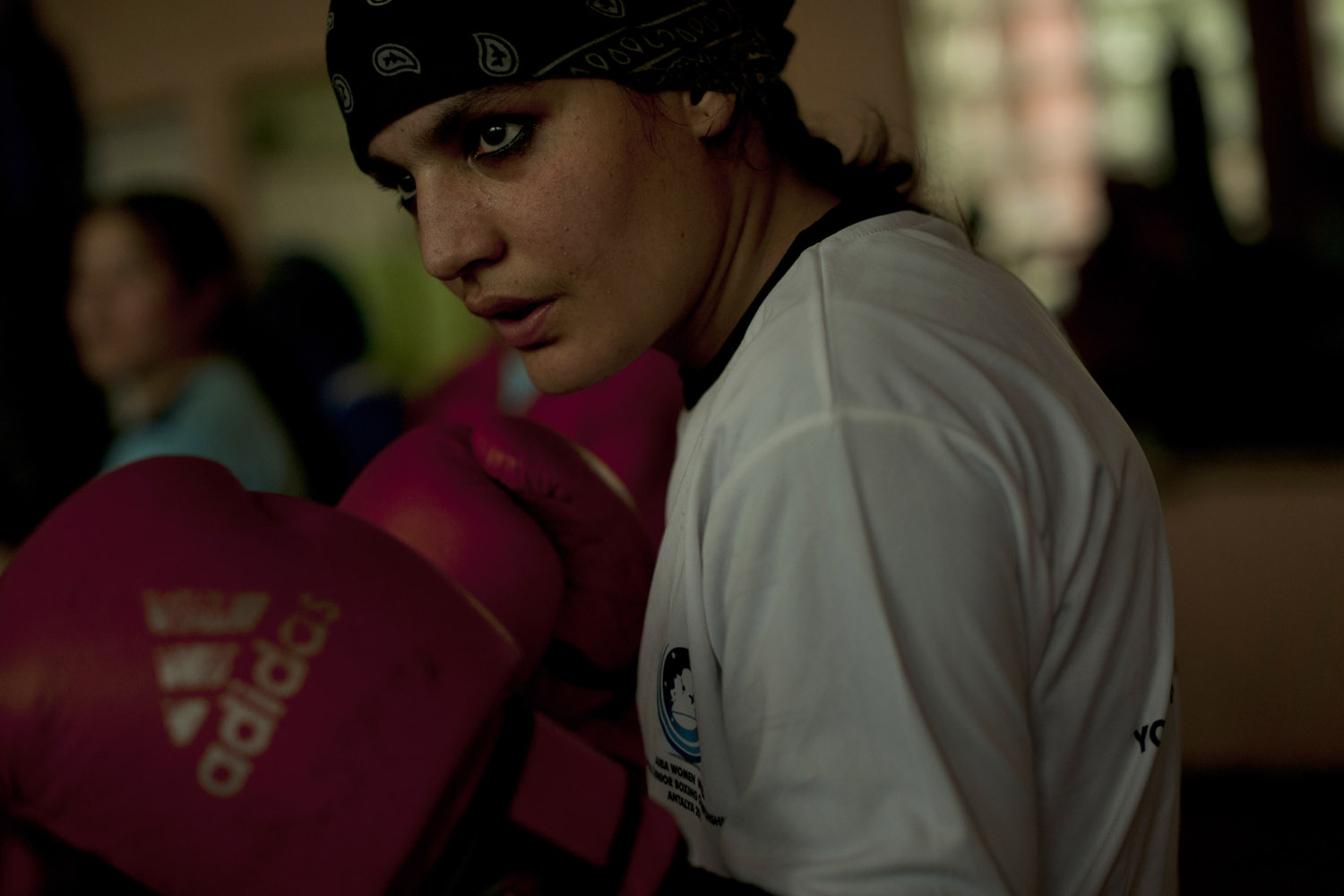 Rahimi was first inspired to fight after watching a video of professional boxer Laila Ali, Muhammad Ali's daughter, on YouTube