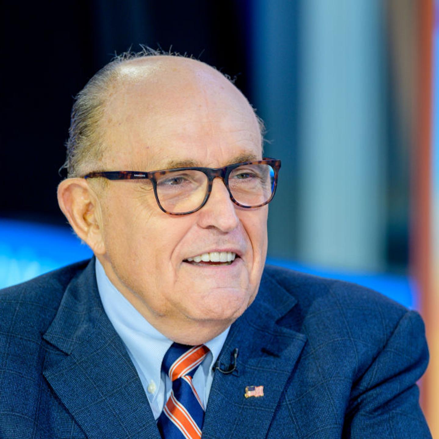 Rudy Giuliani Visits "Mornings With Maria"