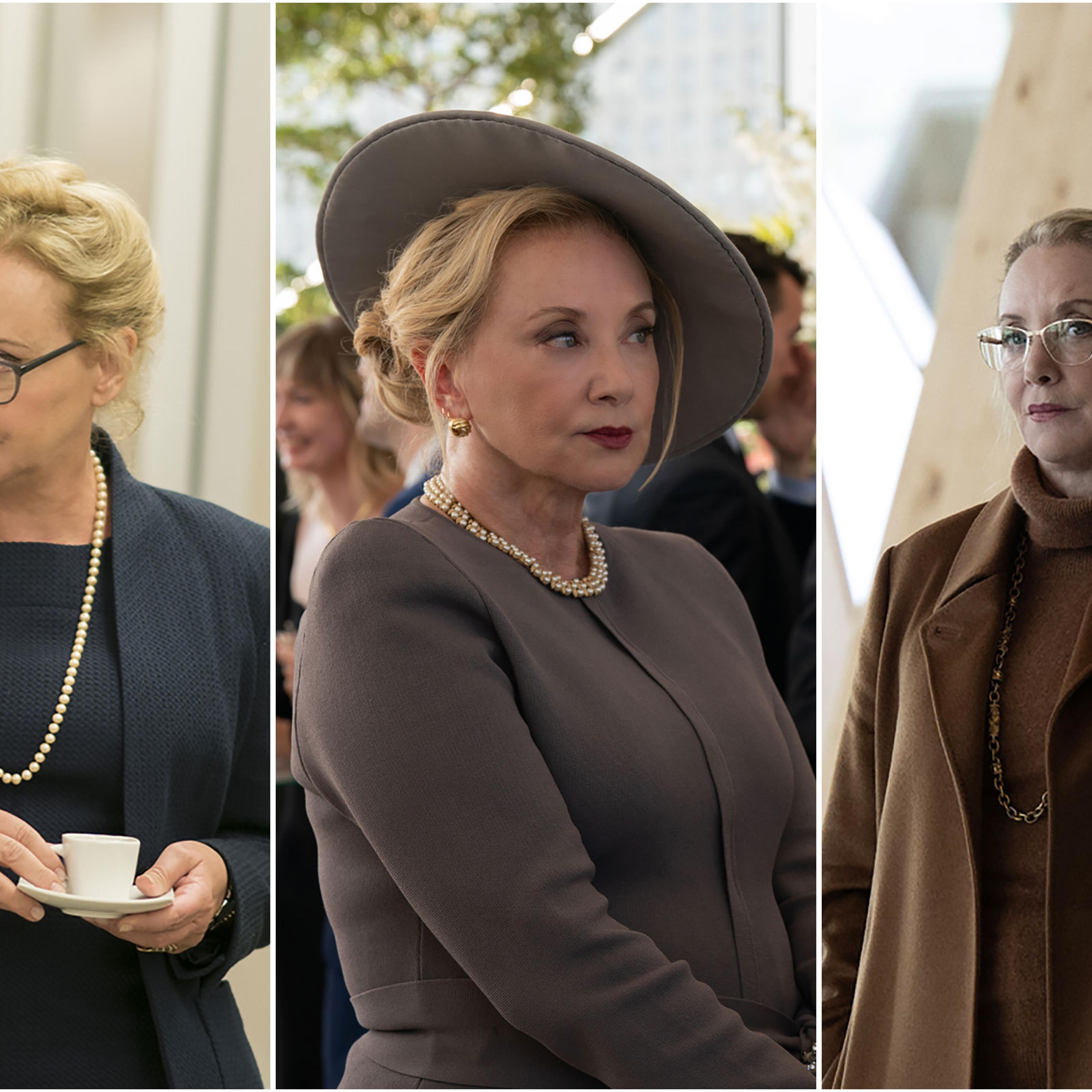 Triptych of J. Smith-Cameron as Gerri in Succession