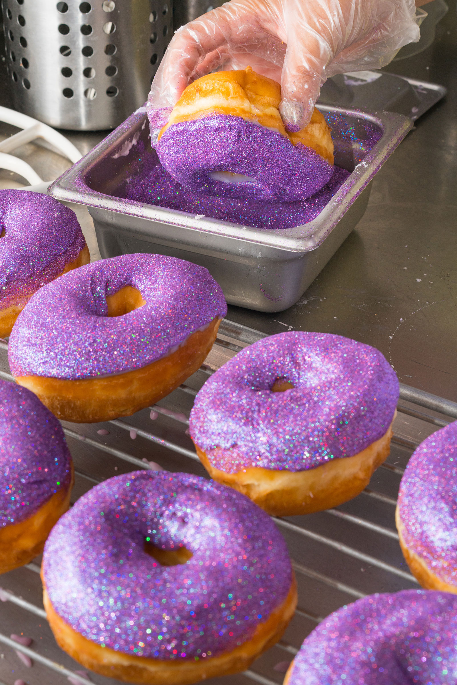 Donas, Downey, CA. Donas is one of the hottest new shops in Los Angeles - but the owners chose to open their shop in the neighborhood where they grew up, a place which is not considered "hip" or "up-and-coming" or any other coded words we typically use t