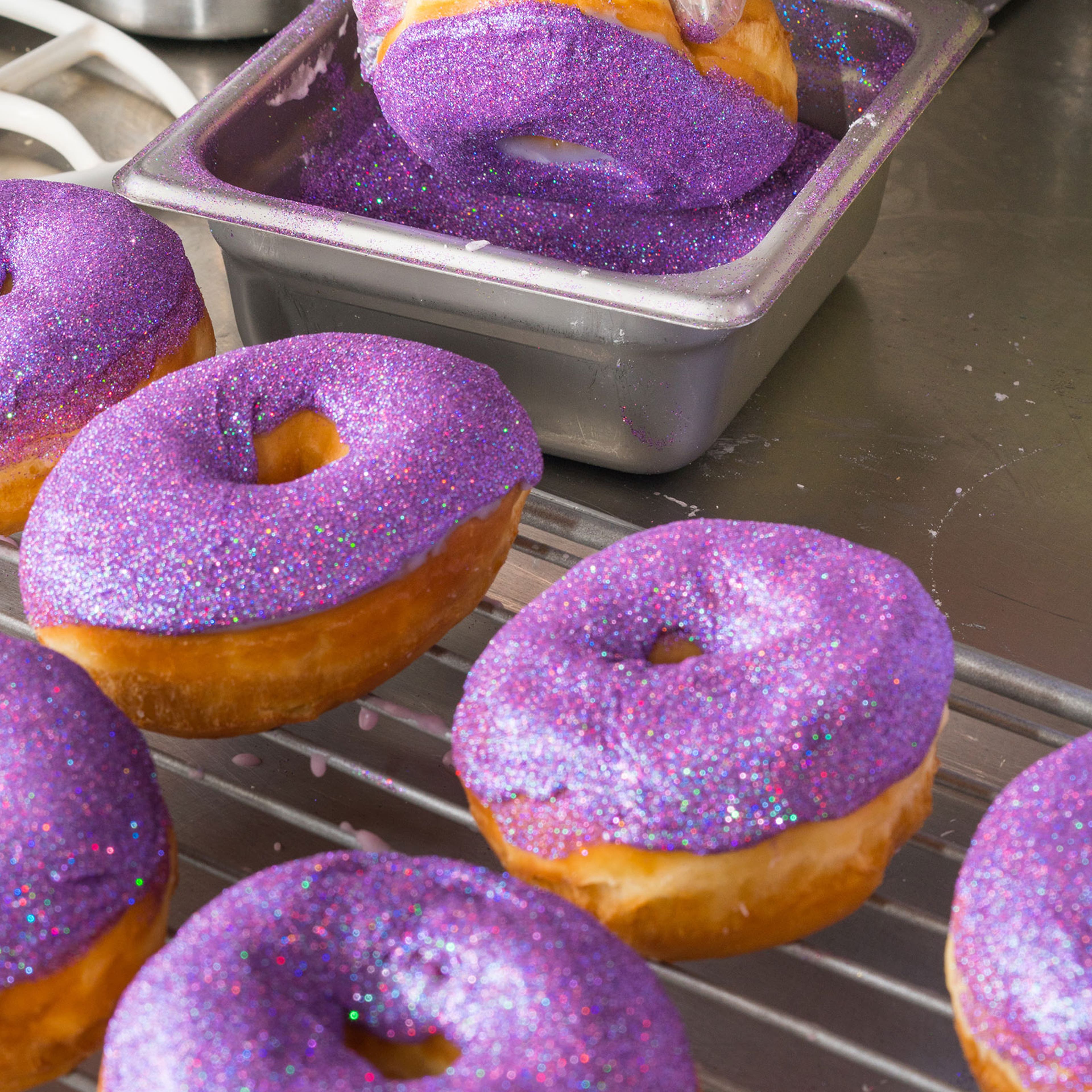 Donas, Downey, CA. Donas is one of the hottest new shops in Los Angeles - but the owners chose to open their shop in the neighborhood where they grew up, a place which is not considered "hip" or "up-and-coming" or any other coded words we typically use t