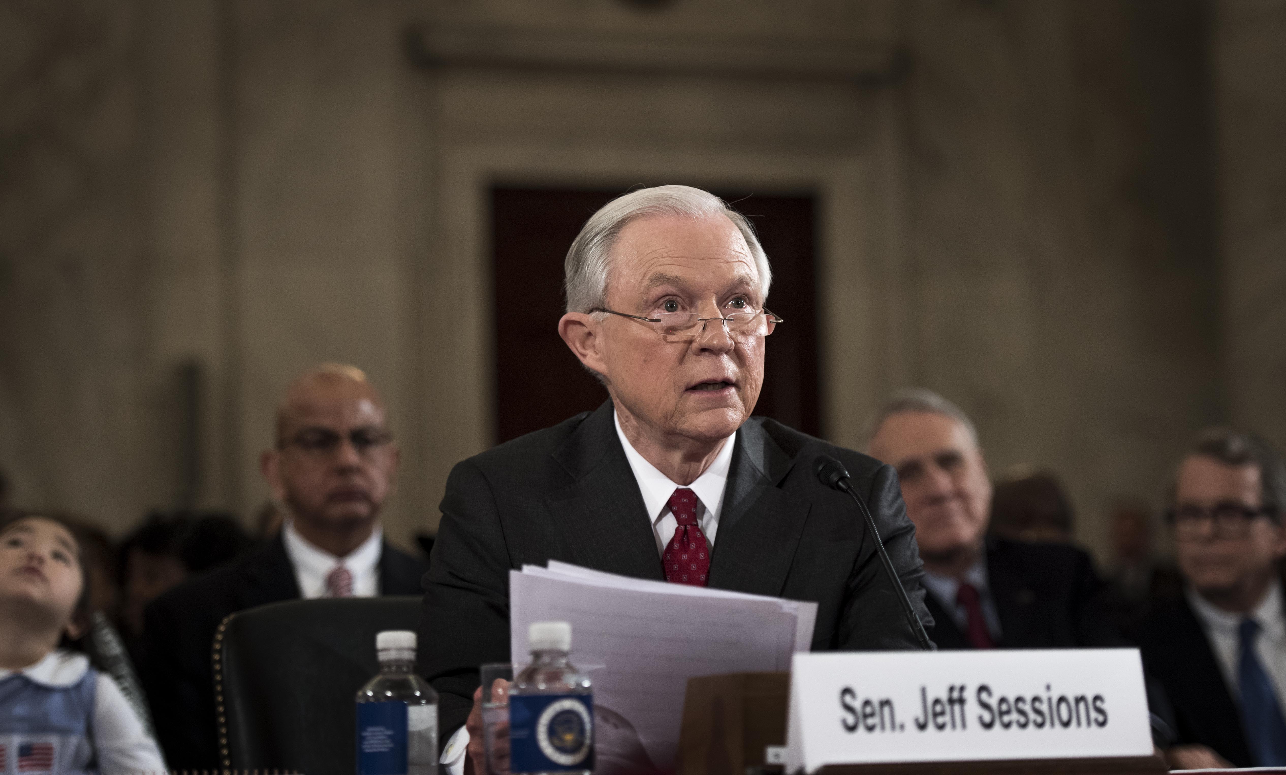 Senate Judiciary Committee Attorney General Senator Jeff Sessions