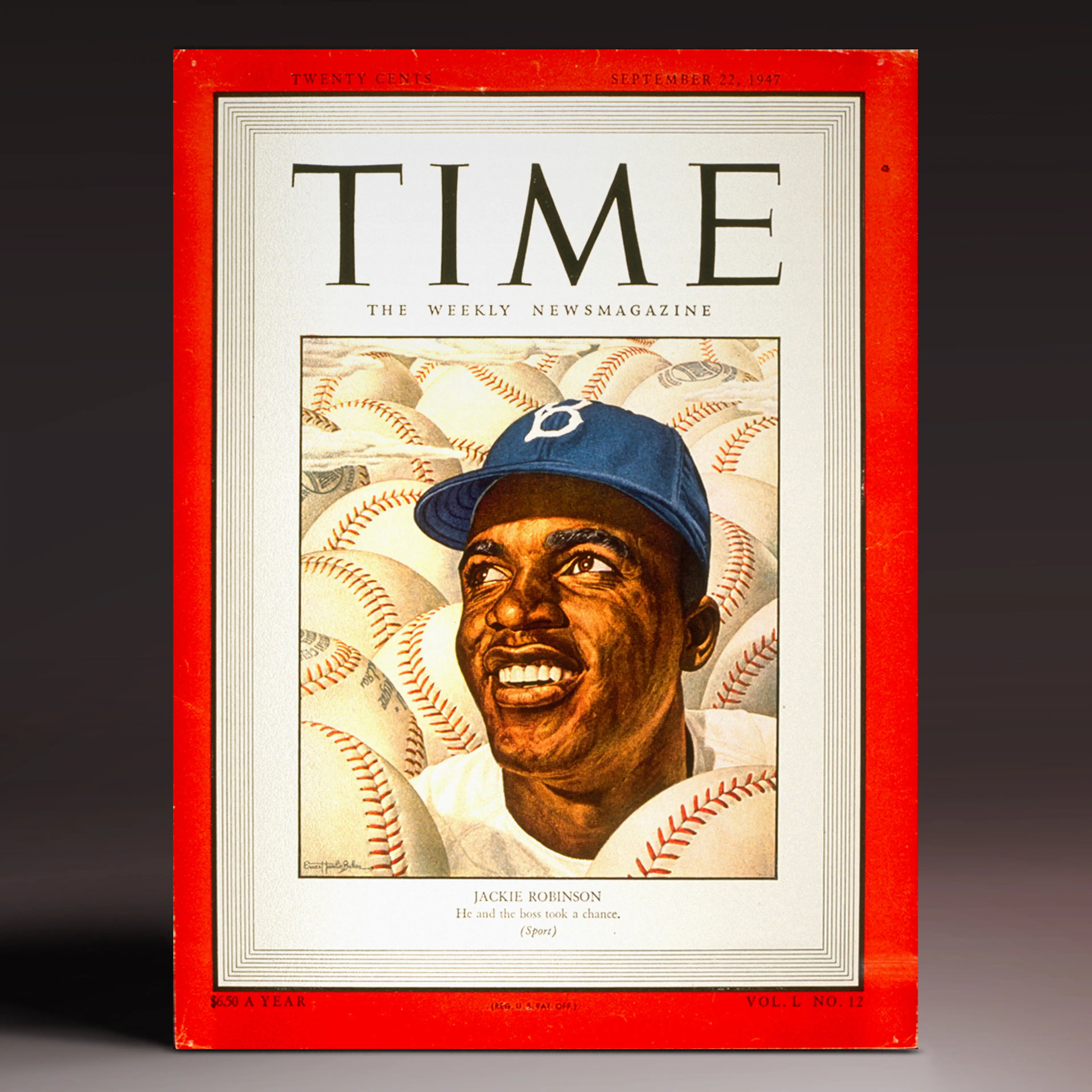 Jackie Robinson TIME cover