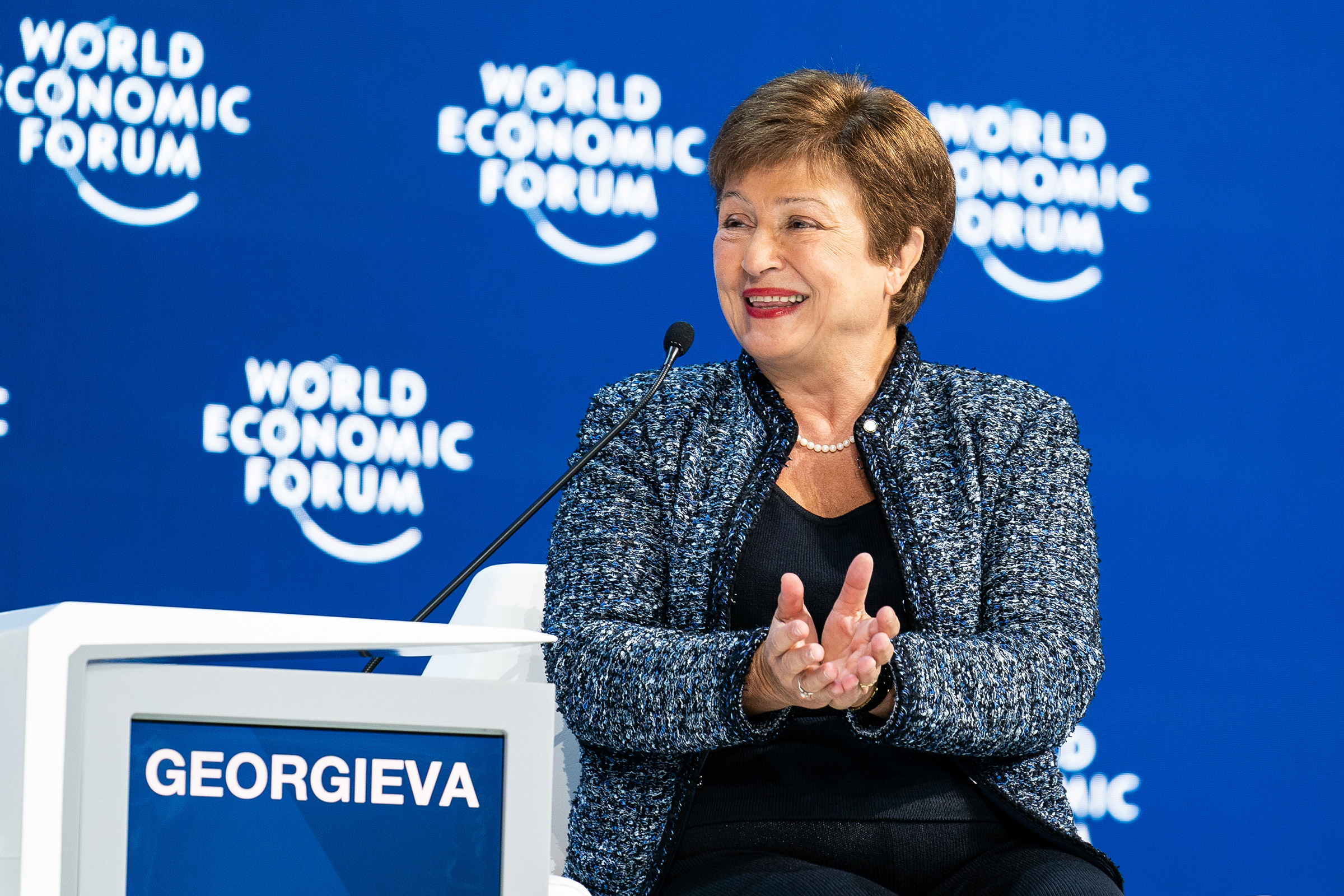 Georgieva took office as managing director of the International Monetary Fund in October