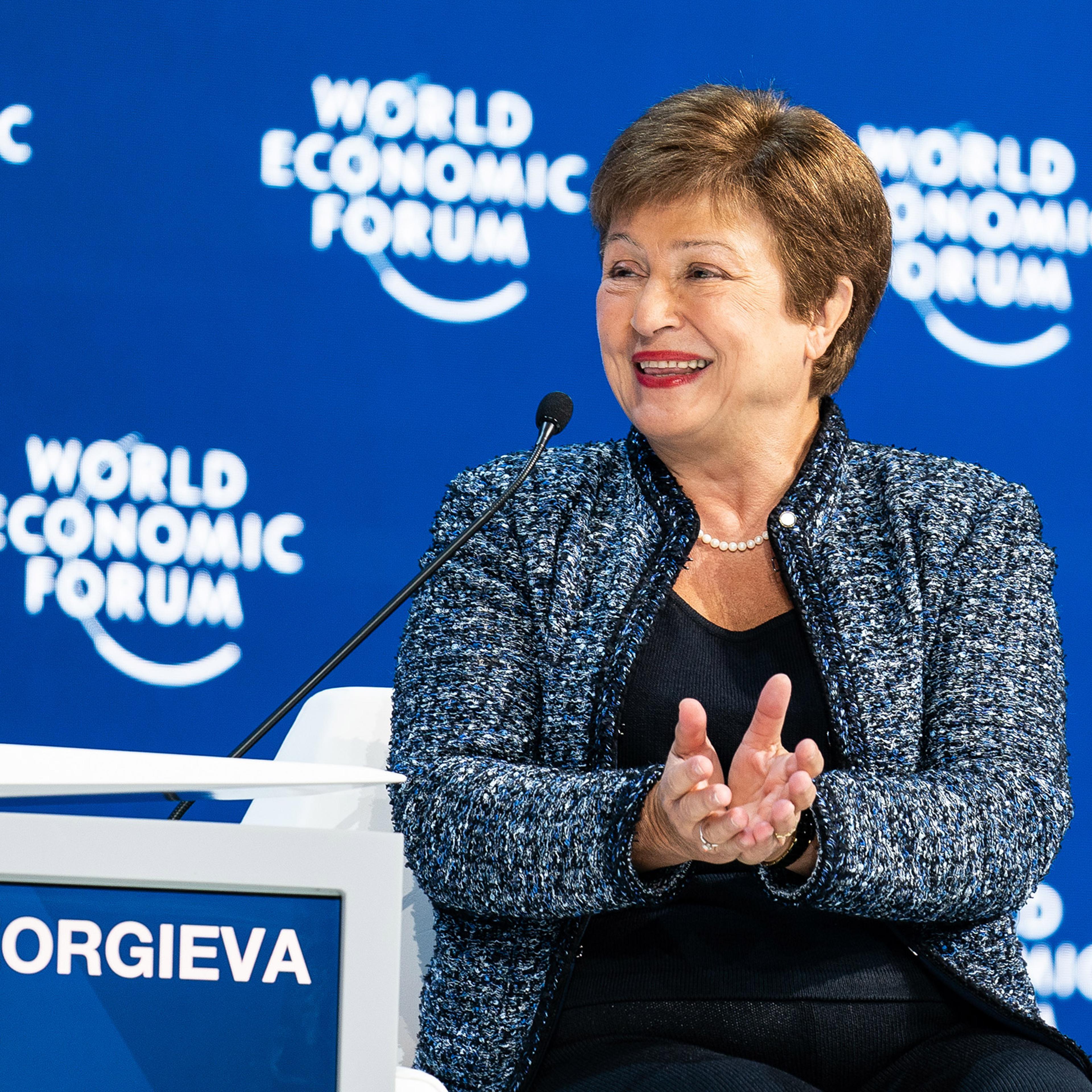 Georgieva took office as managing director of the International Monetary Fund in October