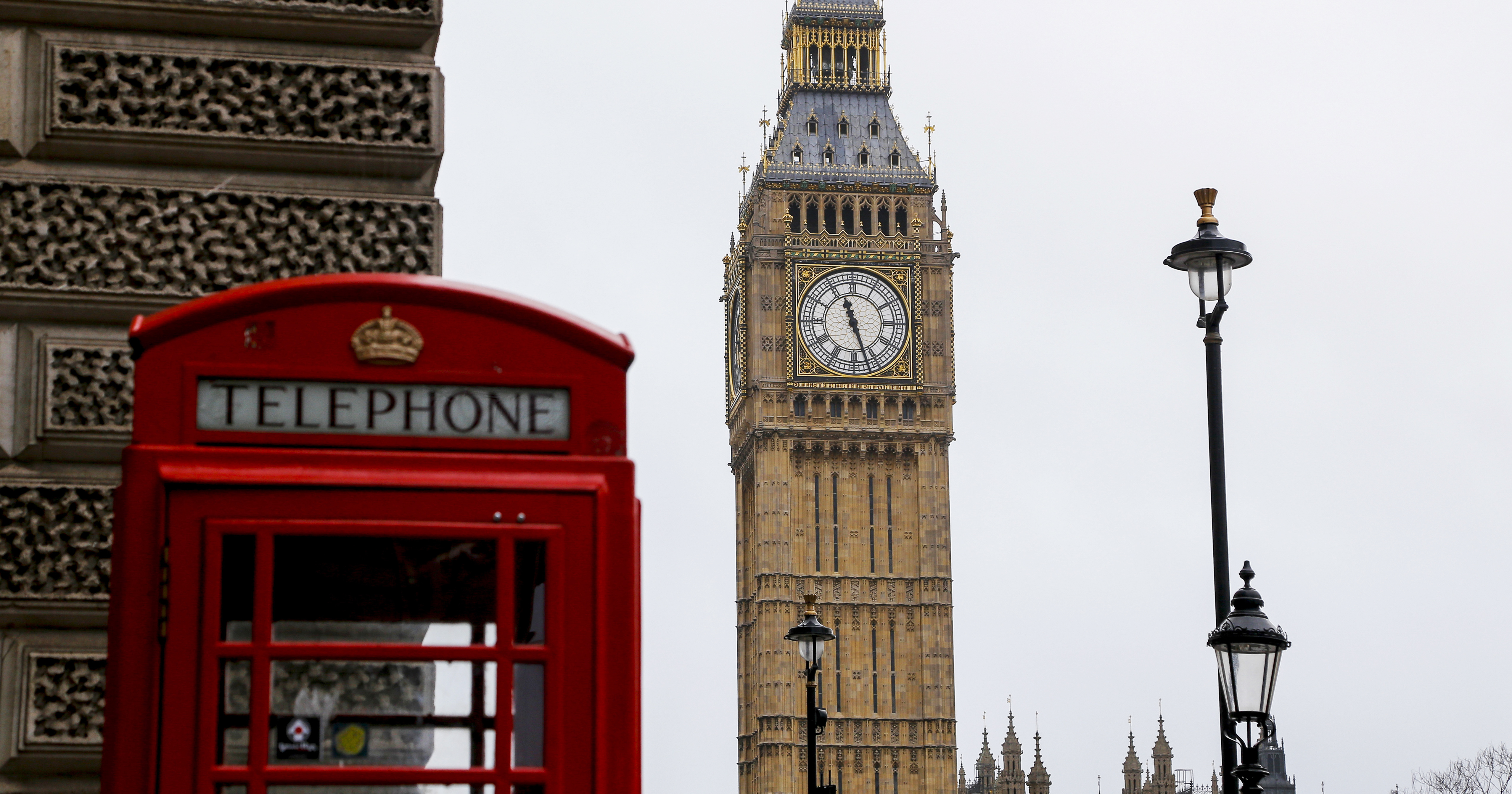 Big Ben on Jan. 2, 2016 in London.