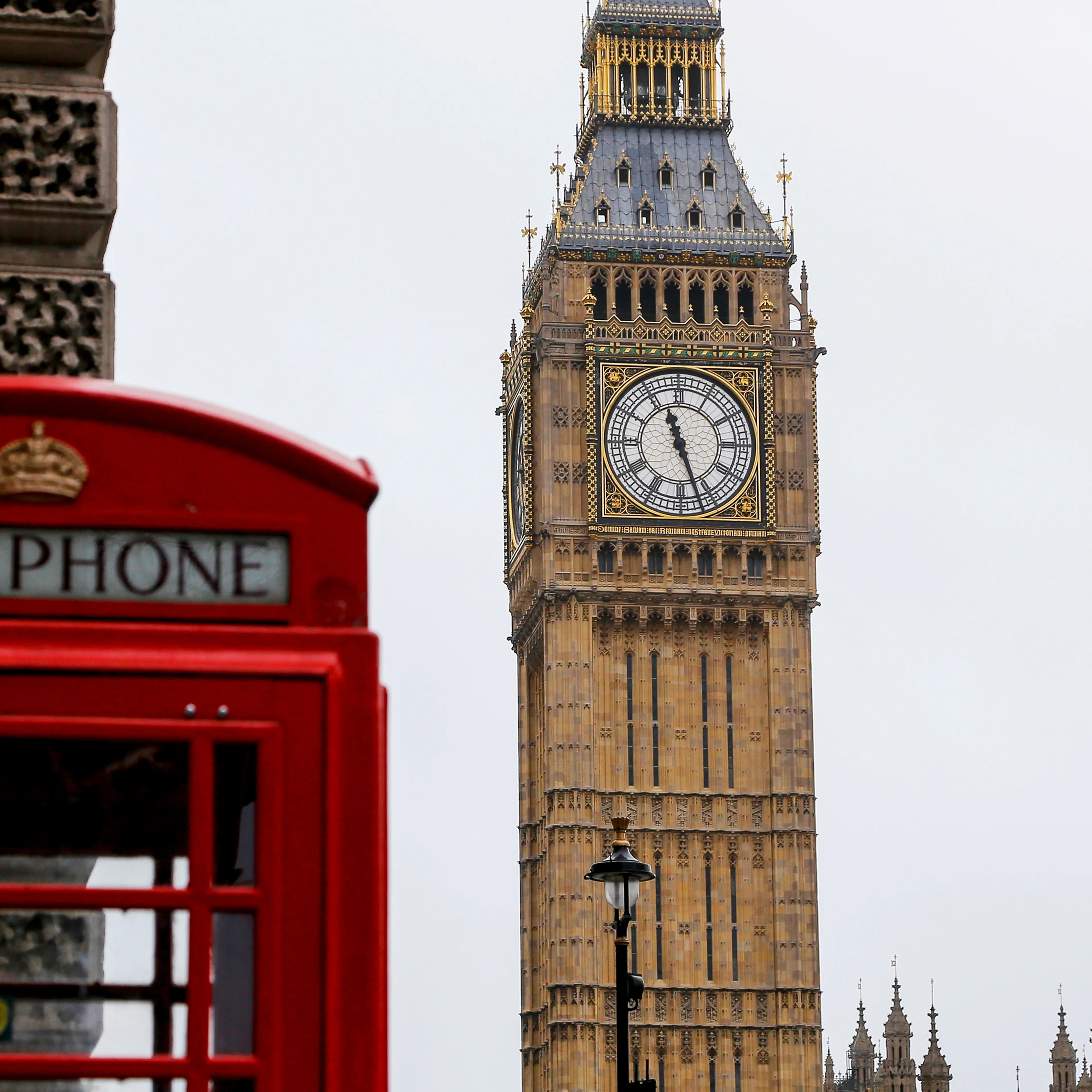 Big Ben on Jan. 2, 2016 in London.