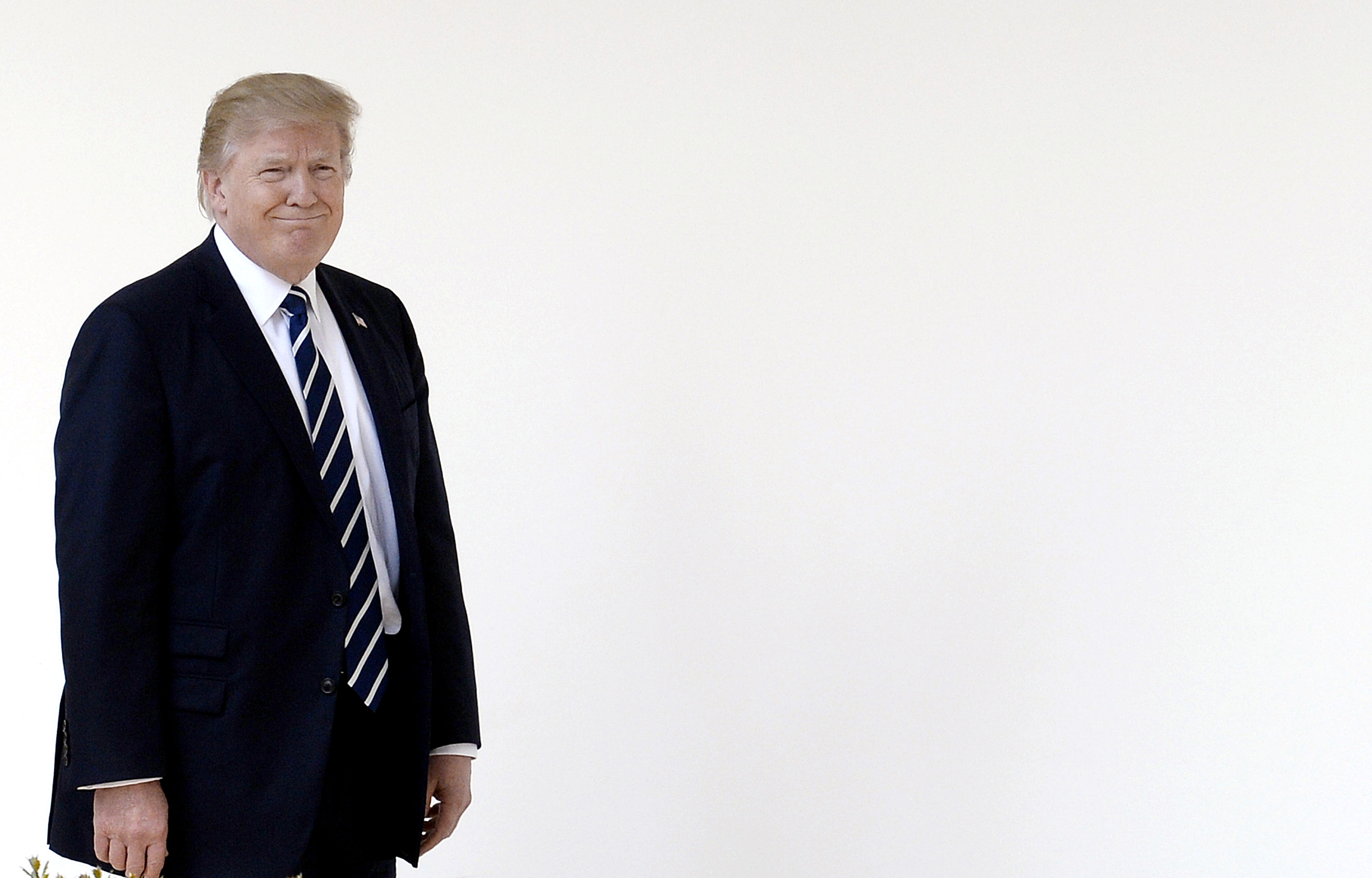 Trump Hosts Egyptian President Abdel Fattah Al Sisi At The White House
