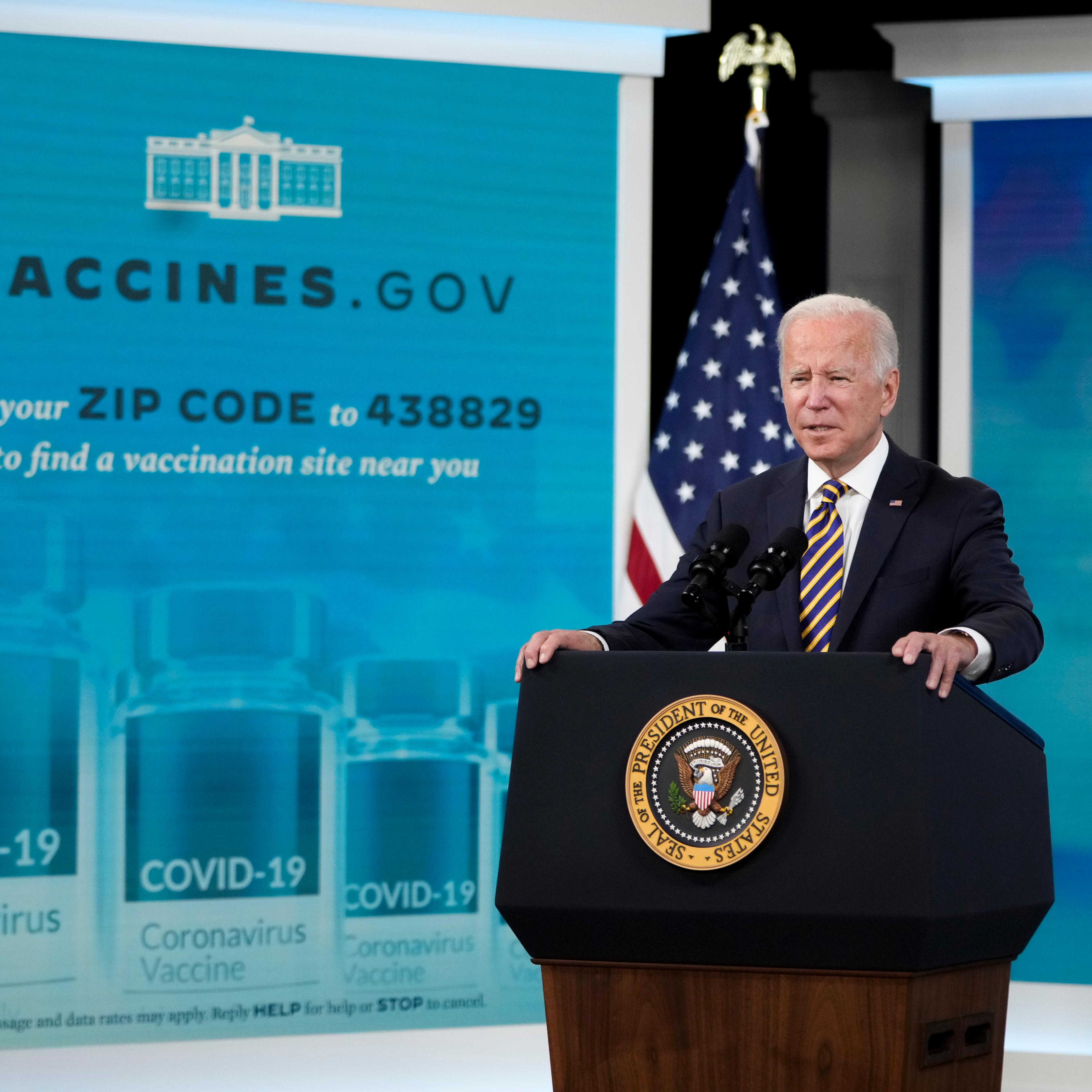 President Biden Provides Update On Covid-19 Response